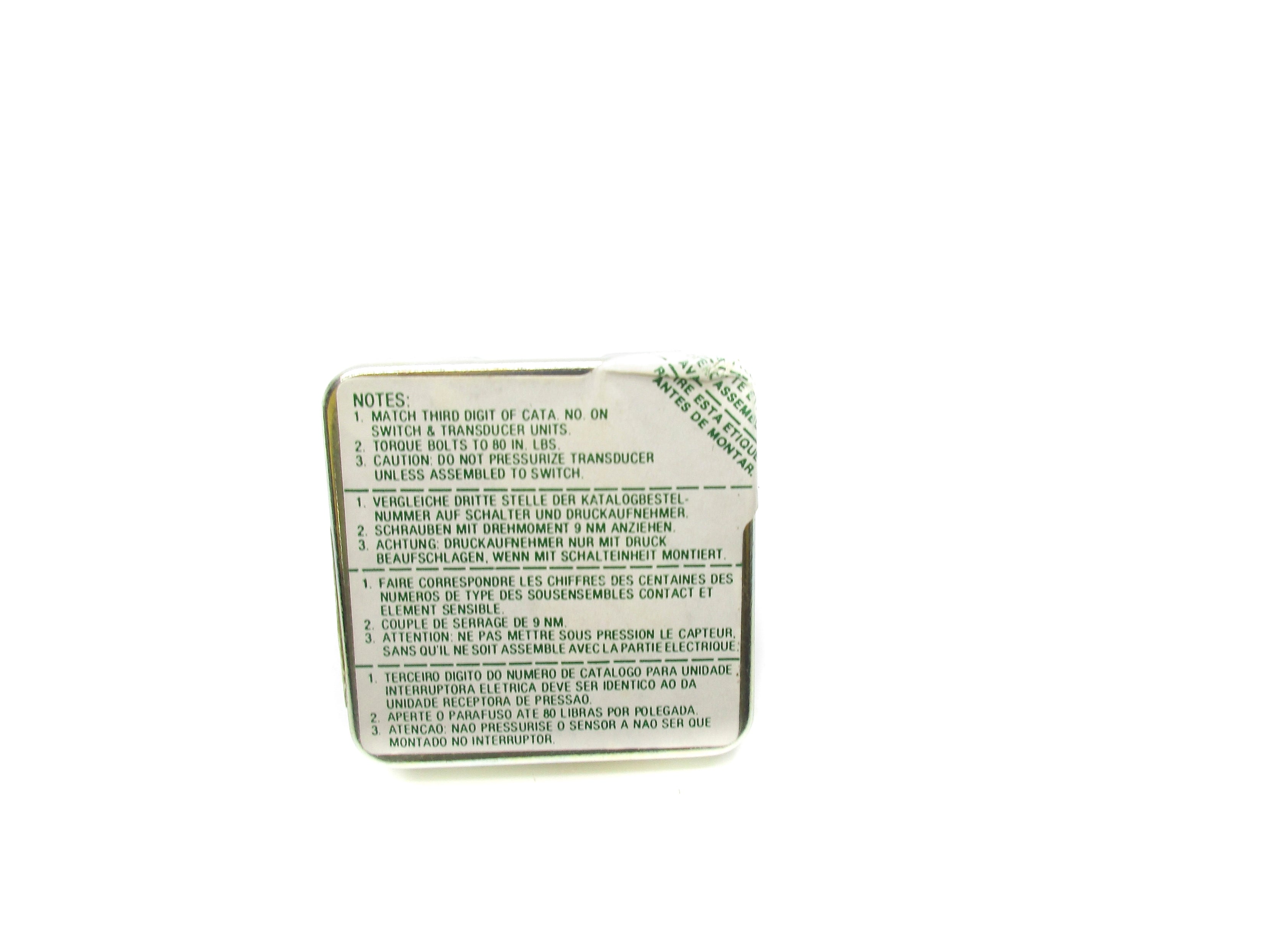 ASCO RD30A42 0-9PSI NSMP