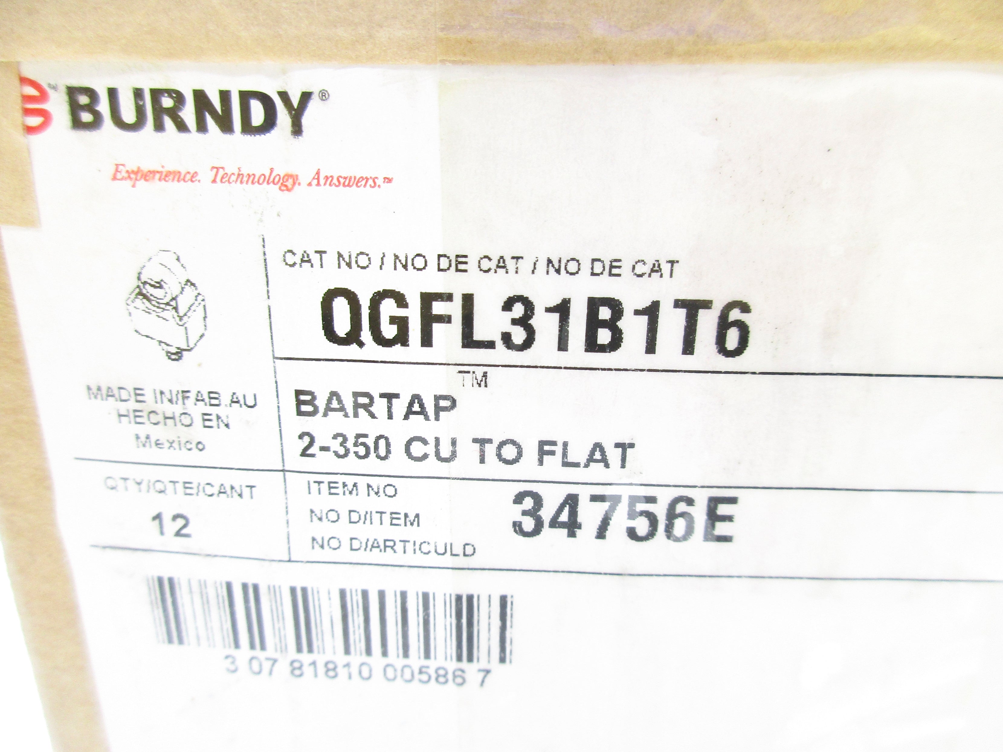 BURNDY QGFL31B1T6 NSNP