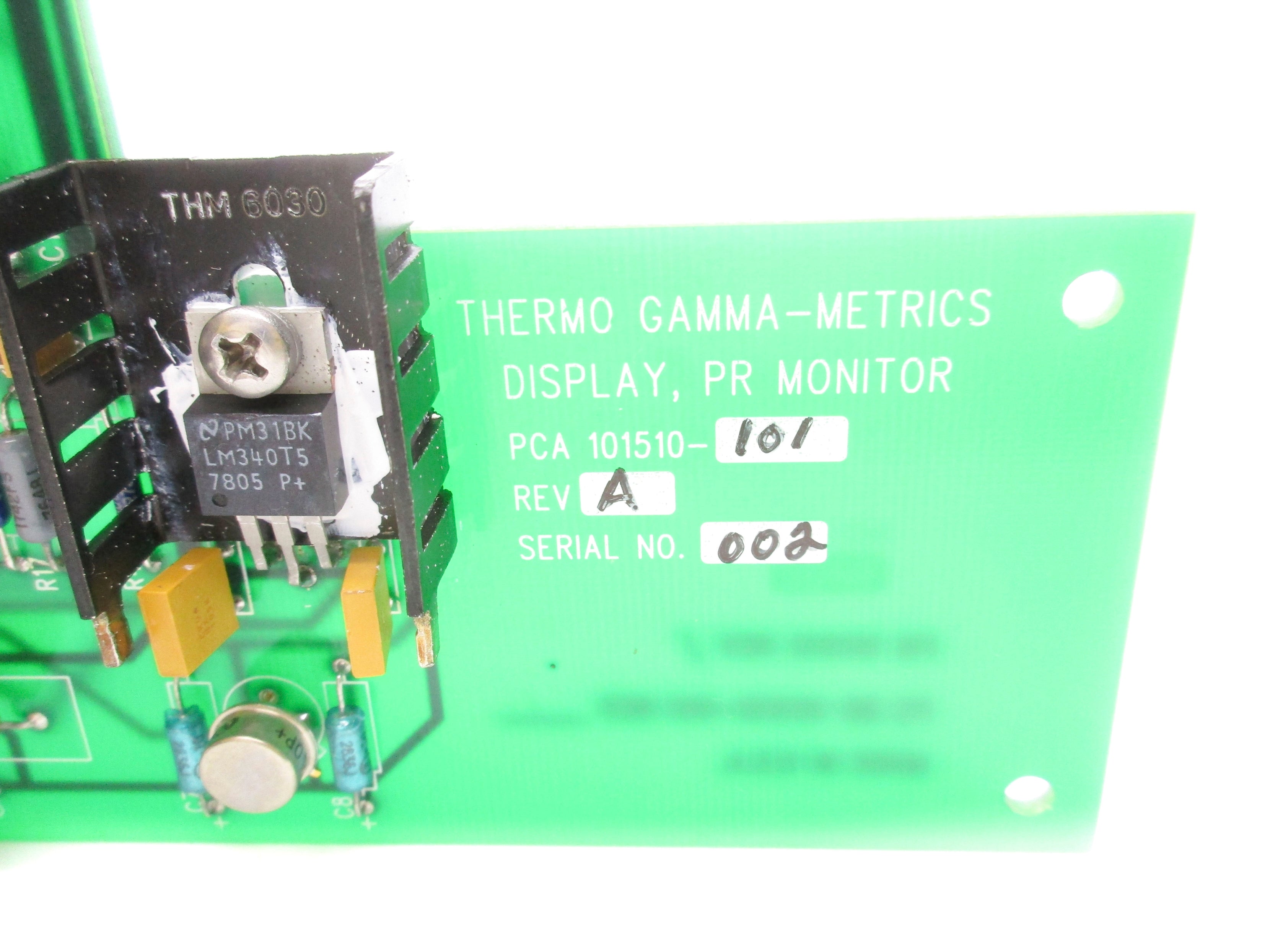 GAMMA-METRICS 101510-101 REV. A NSNP