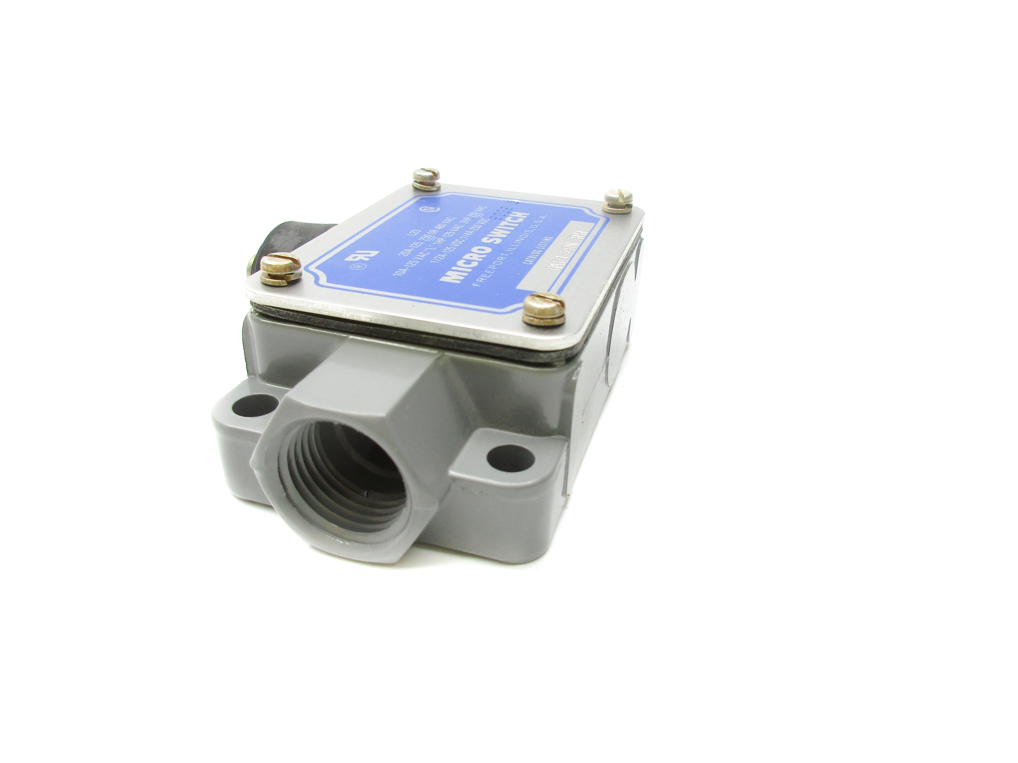 MICRO SWITCH BAF1-2RN-RH 480VAC 20A (GREY) NSMP