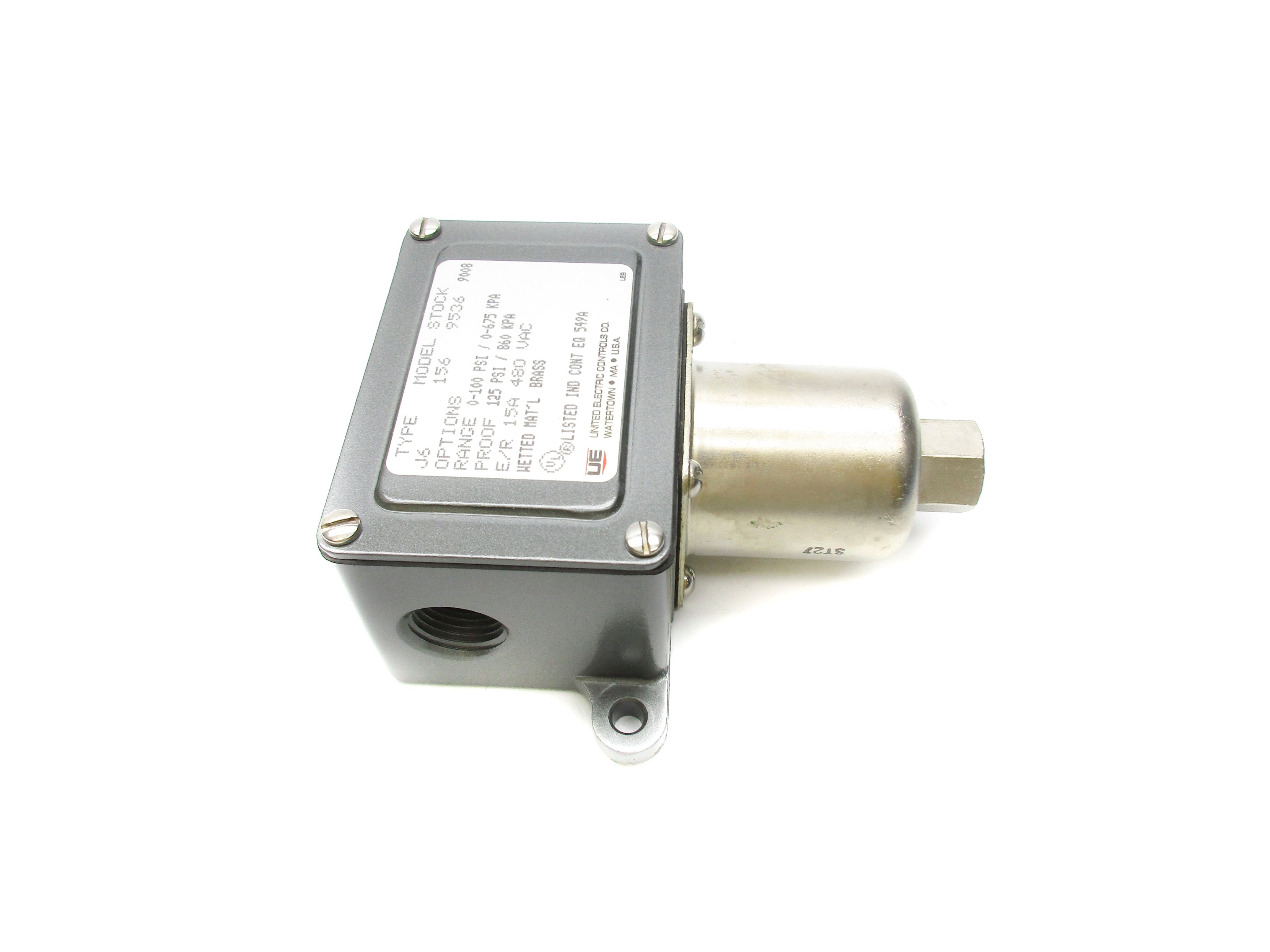 UNITED ELECTRONIC CONTROLS J6156 0-100PSI NSMP