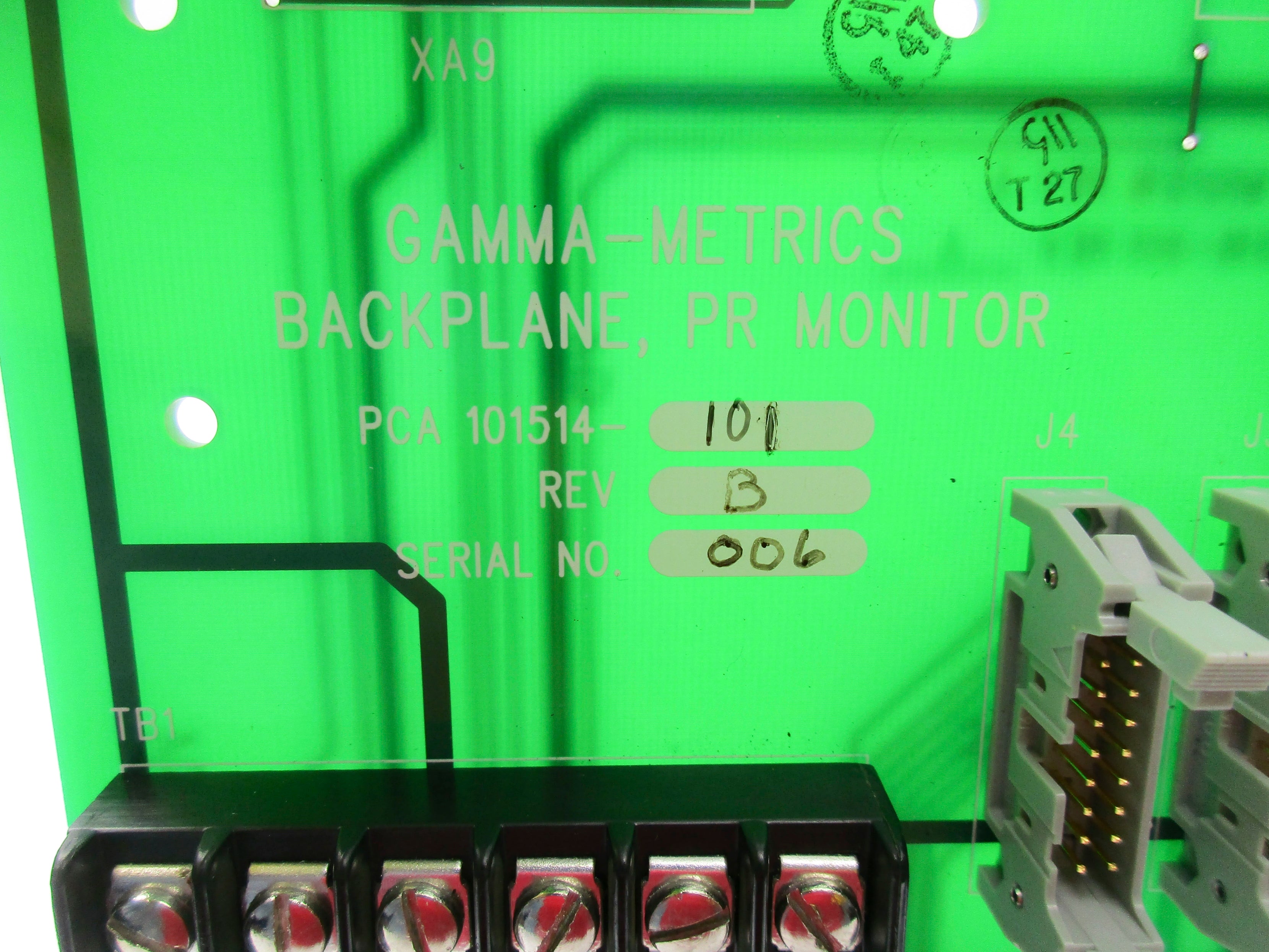 GAMMA-METRICS 101514-101 REV. B NSNP