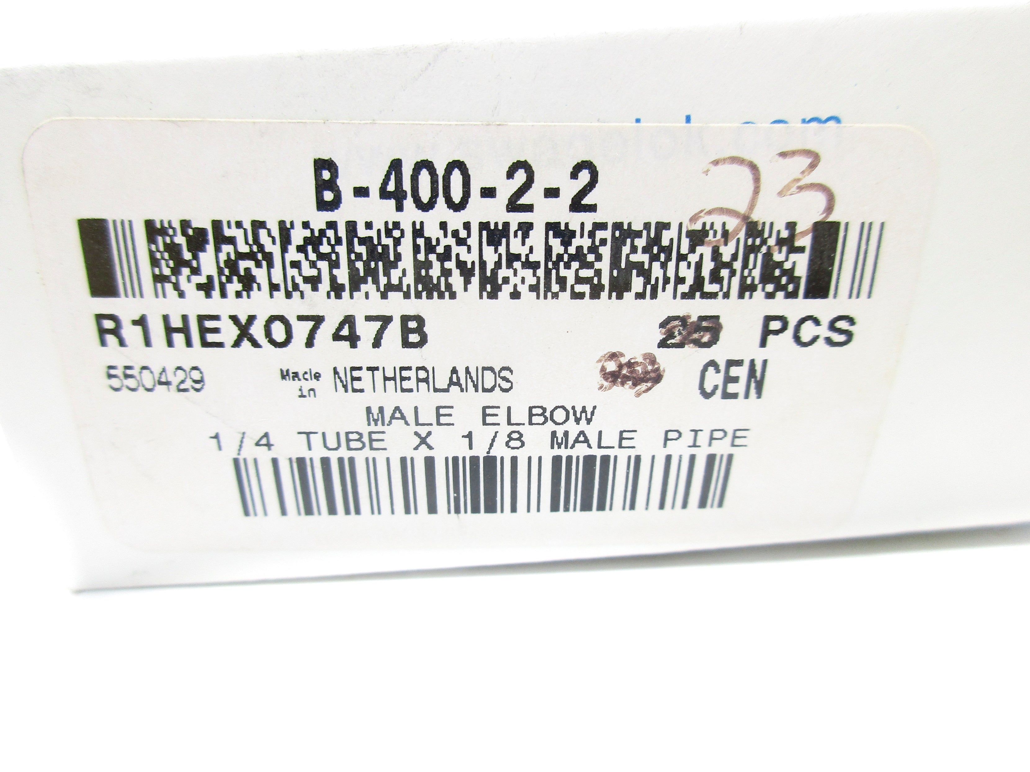SWAGELOK B-400-2-2 NSNP