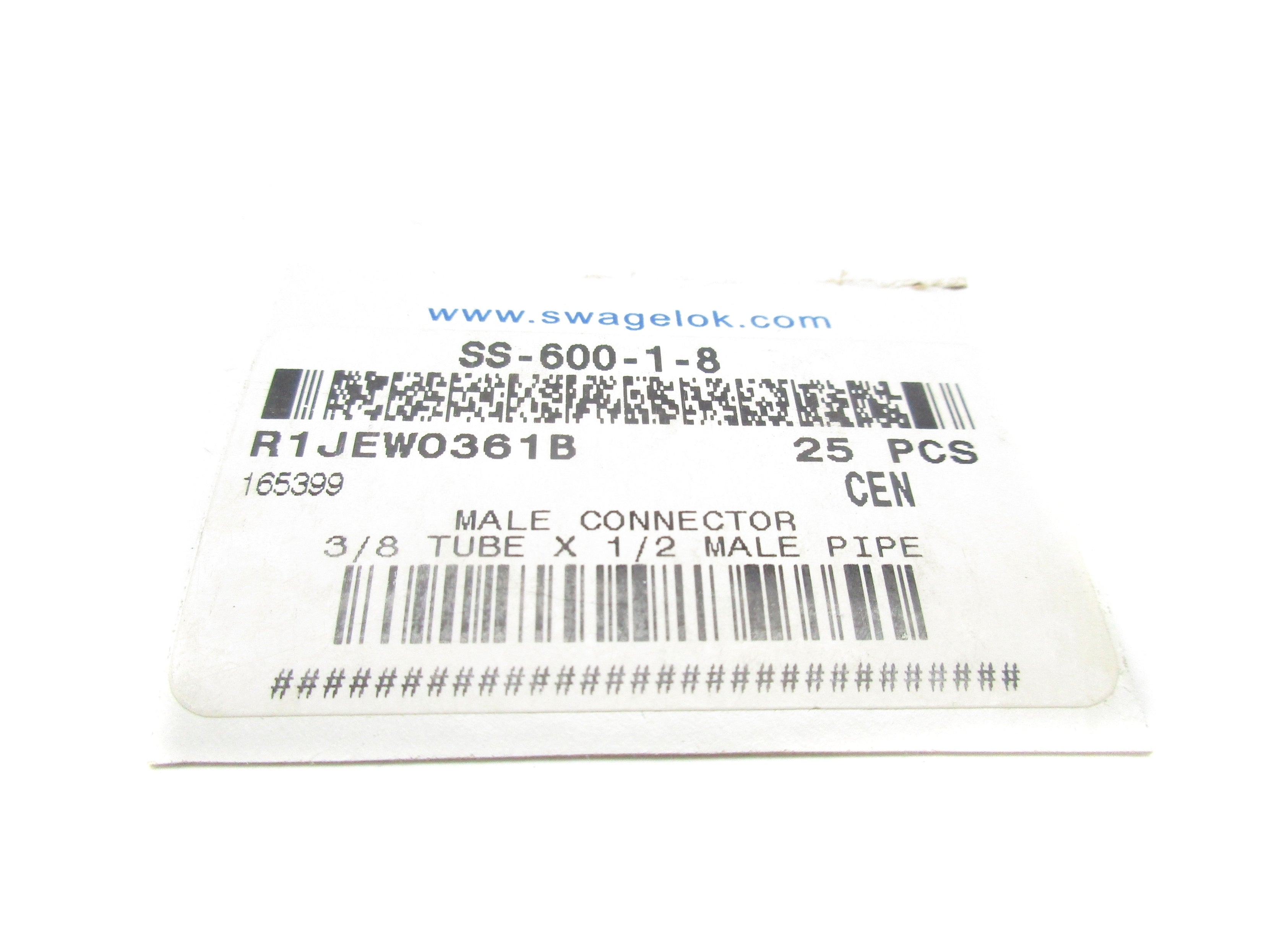 SWAGELOCK SS-600-1-8 NSNP