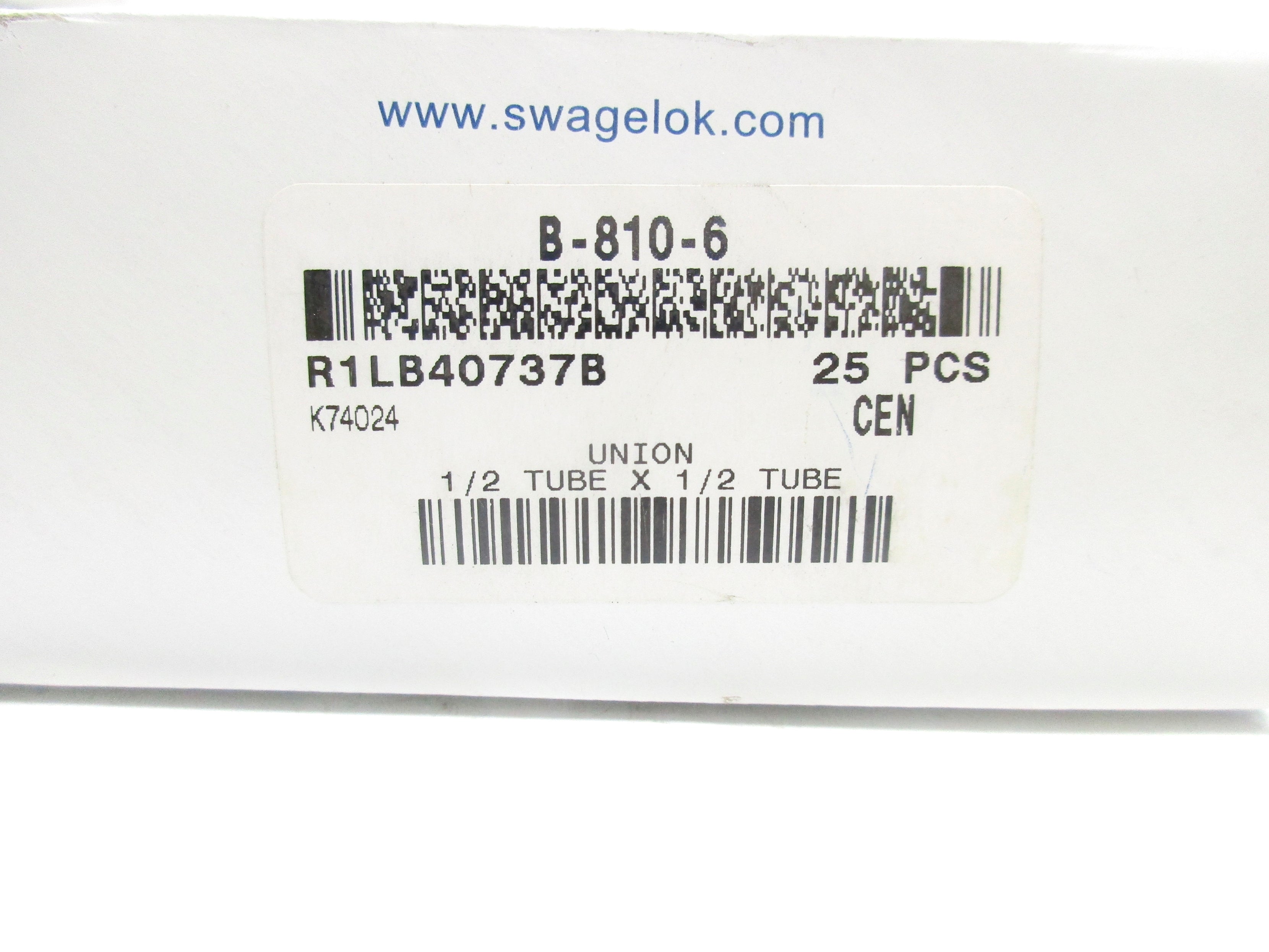 SWAGELOK B-810-6 NSMP
