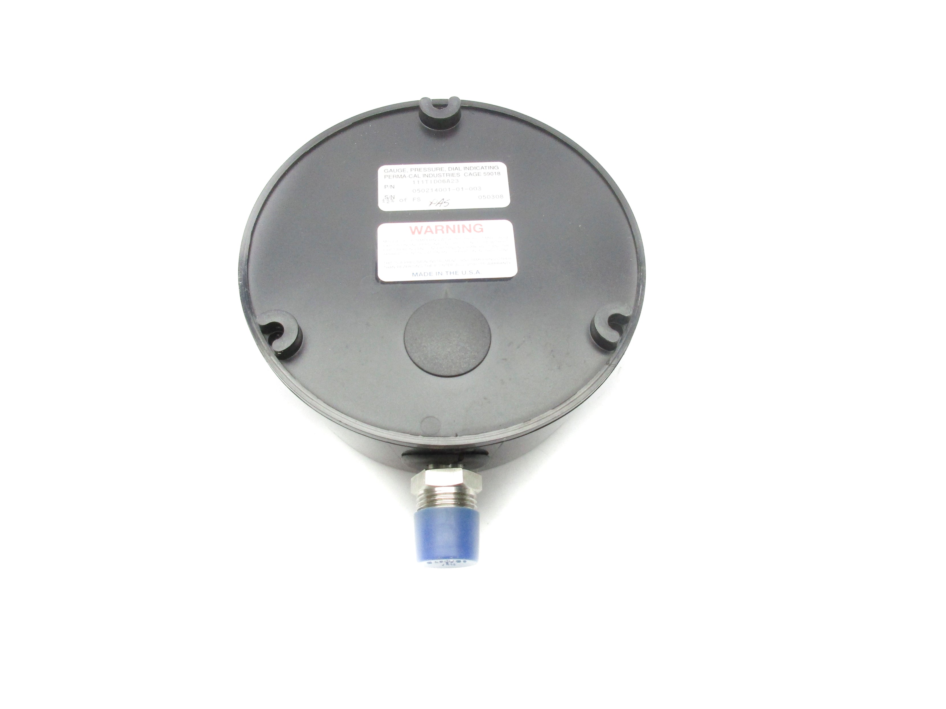PERMA-CAL INDUSTRIES 111TID06A23 0-200PSI NSMP