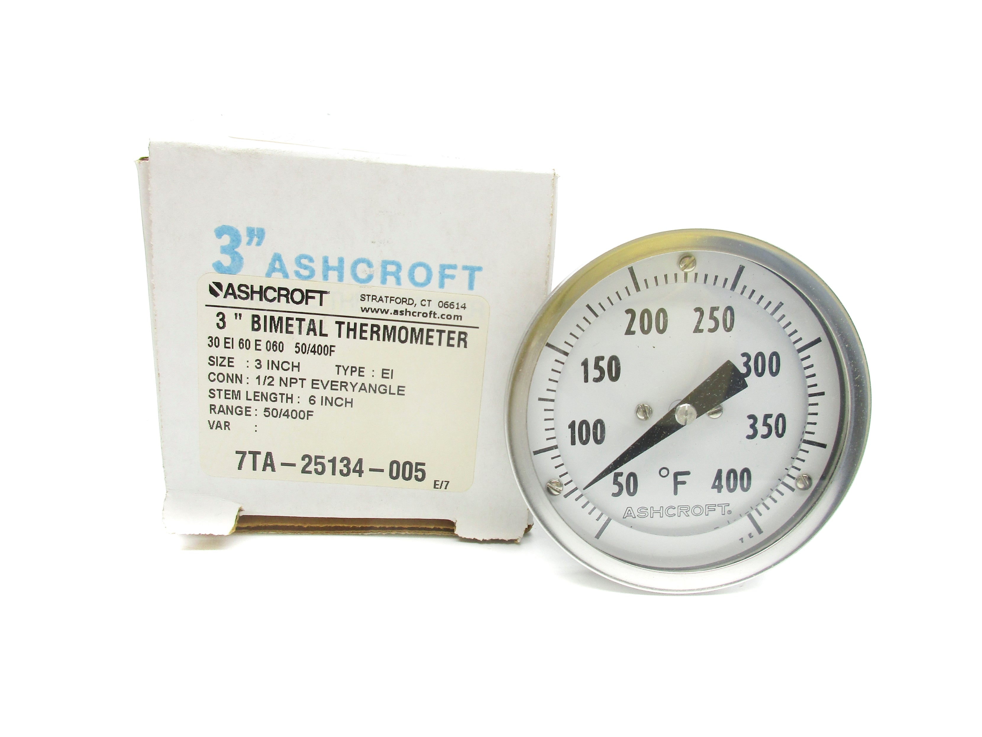 ASHCROFT 30EI60E06050/400F NSMP