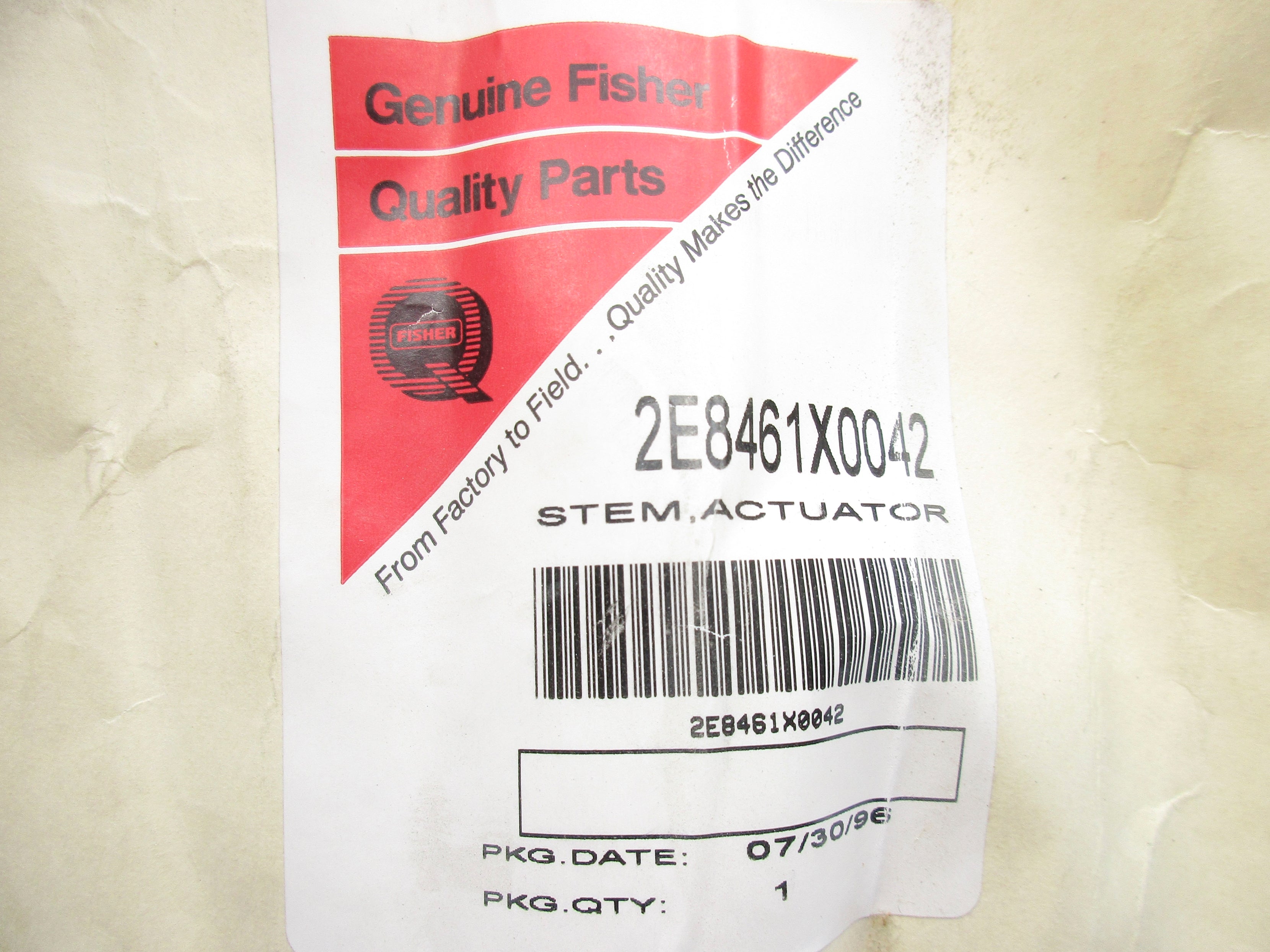 FISHER 2E8461X0042 NSNP
