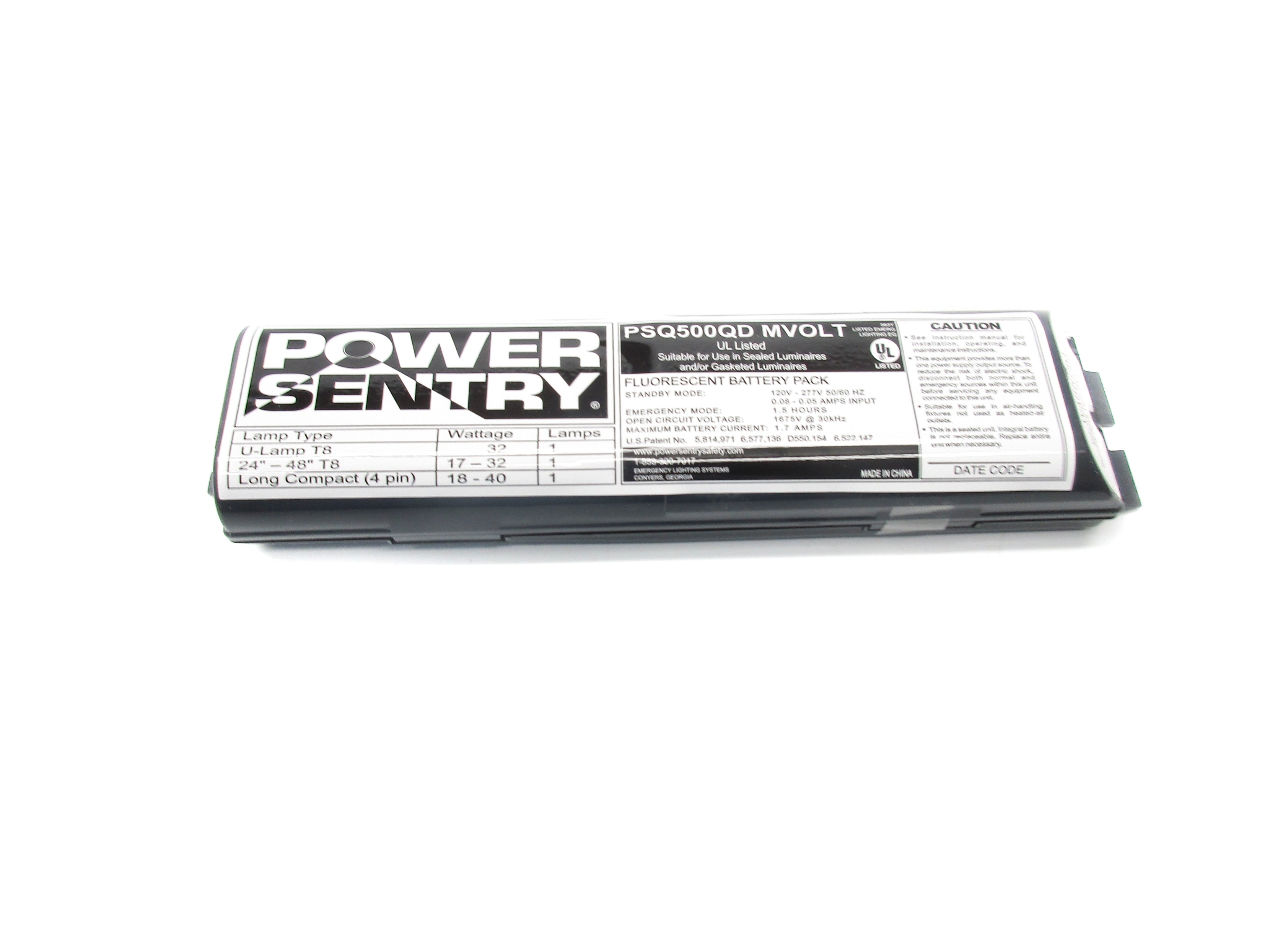 POWER SENTRY PSQ500QD NSMP