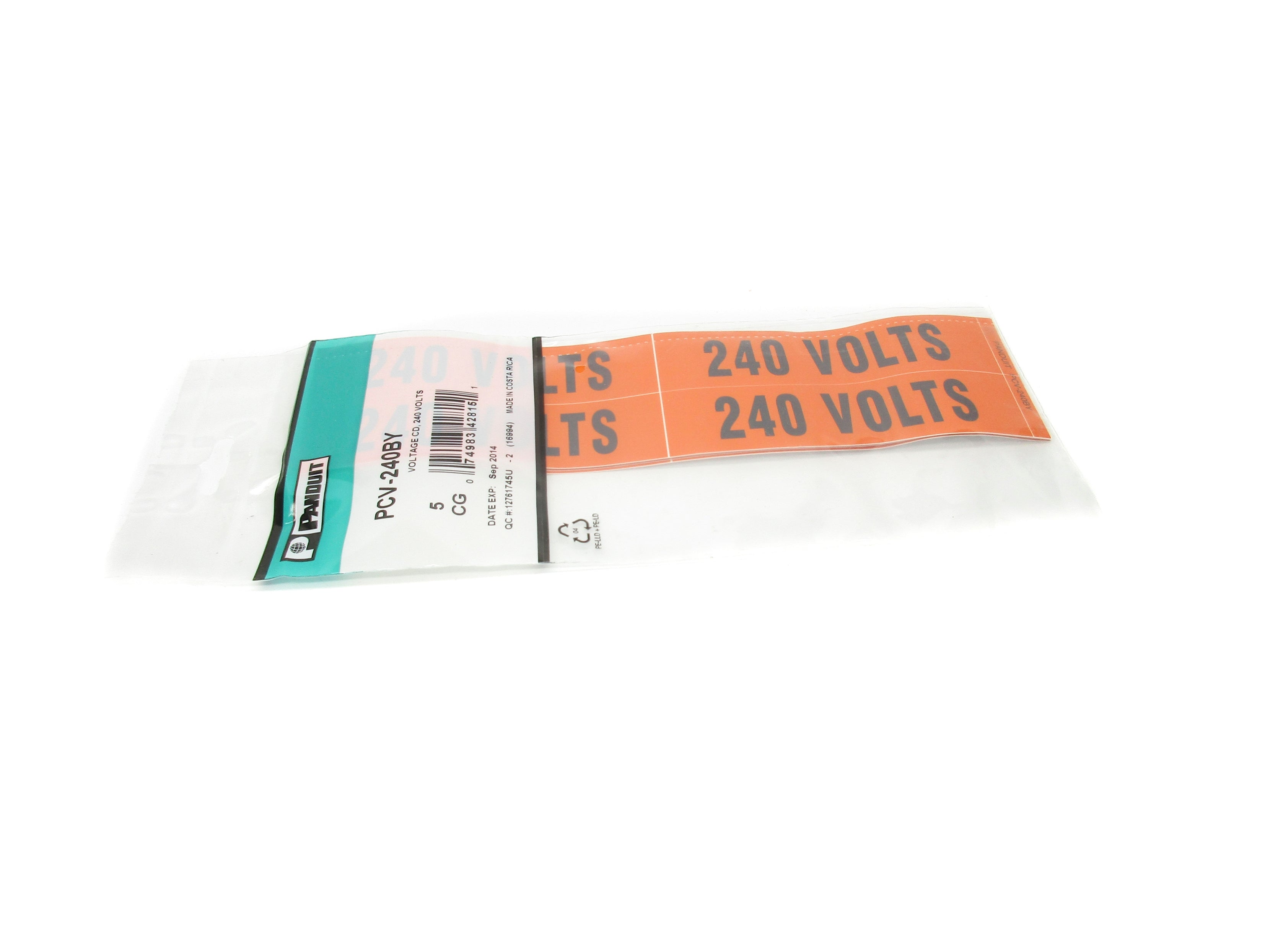 PANDUIT PCV-240BY (PKG OF 5) NSMP