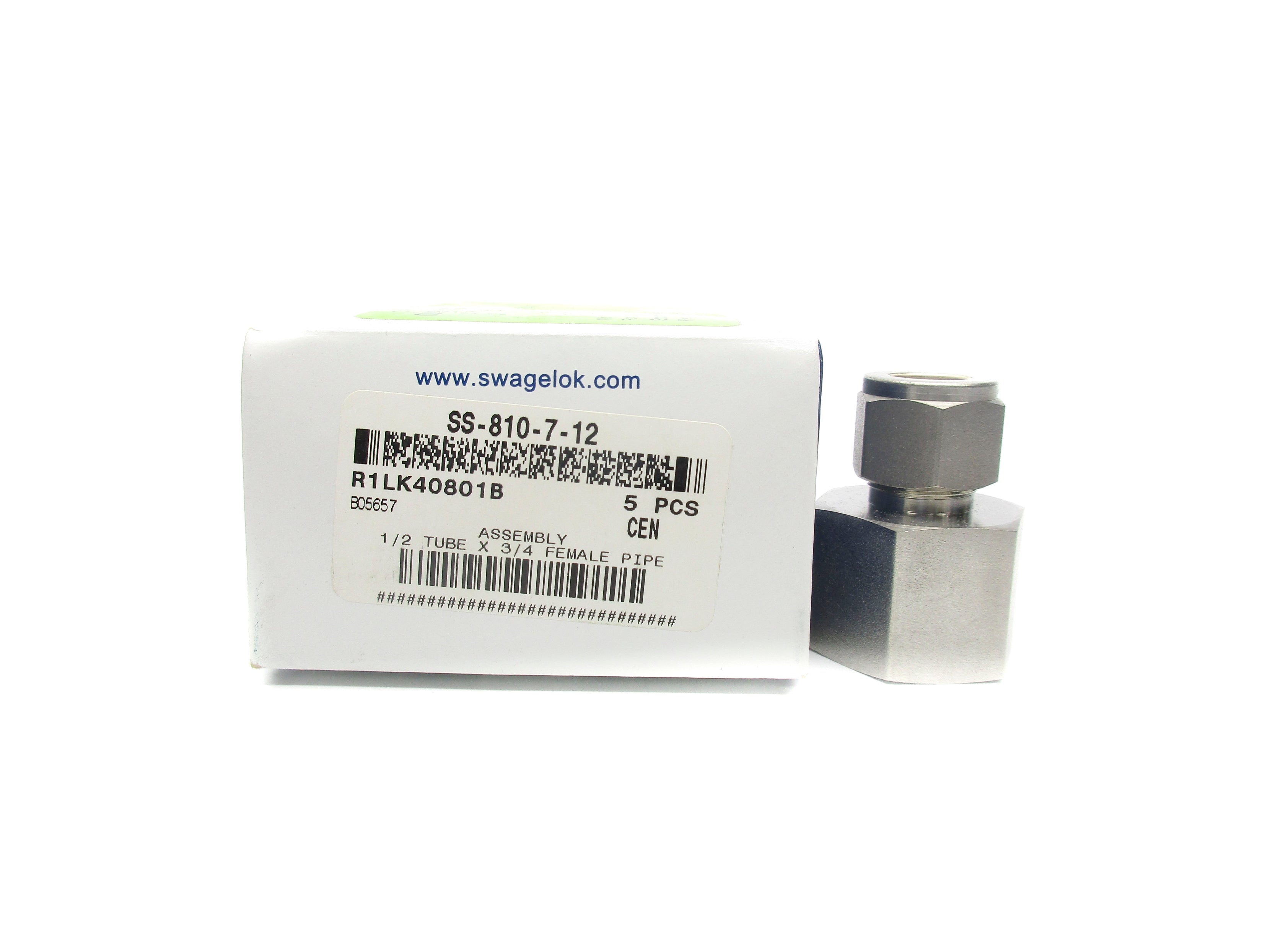 SWAGELOK SS-810-7-12 (PKG OF 5) NSMP