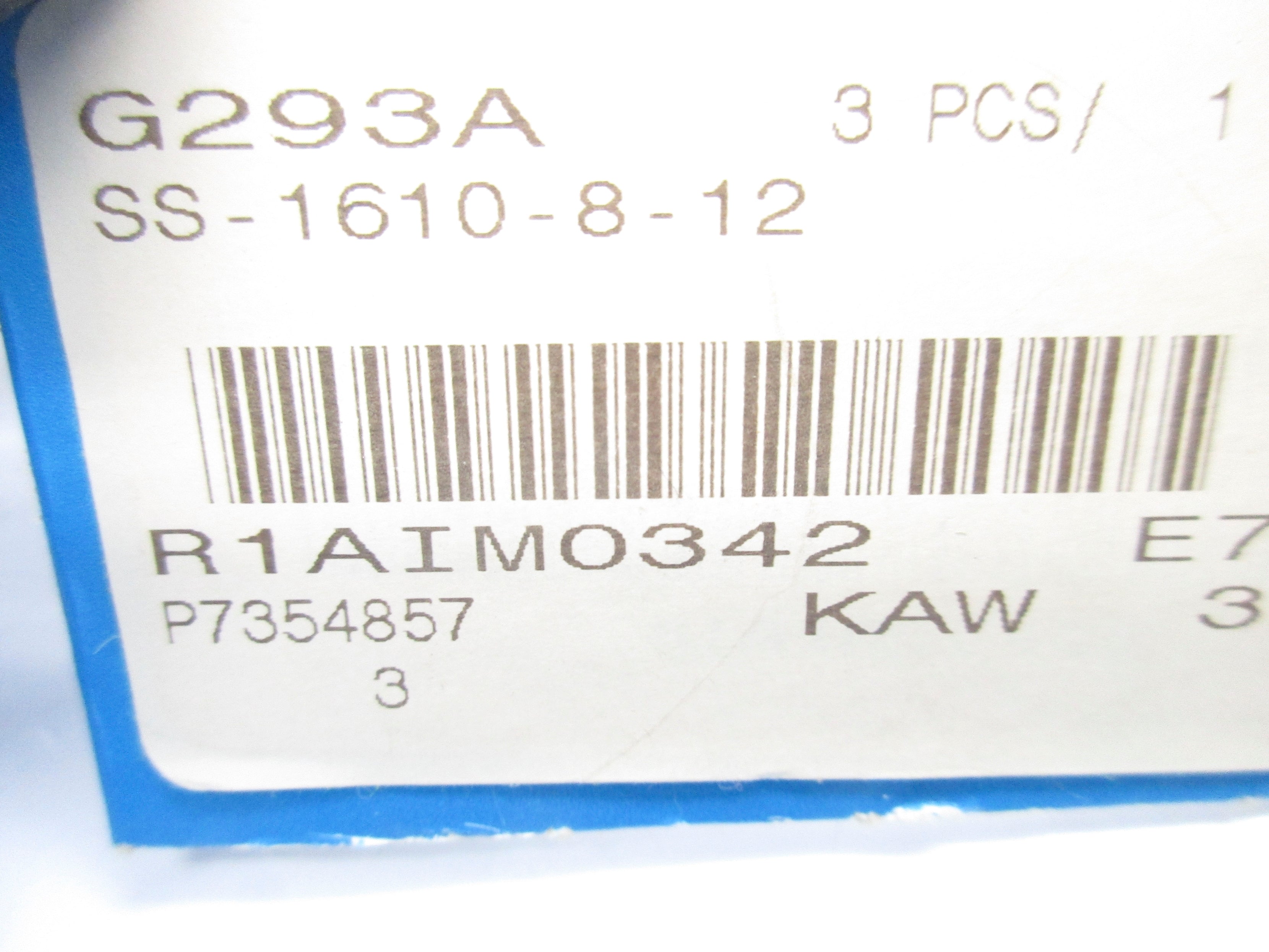 SWAGELOK SS-1610-8-12 NSNP