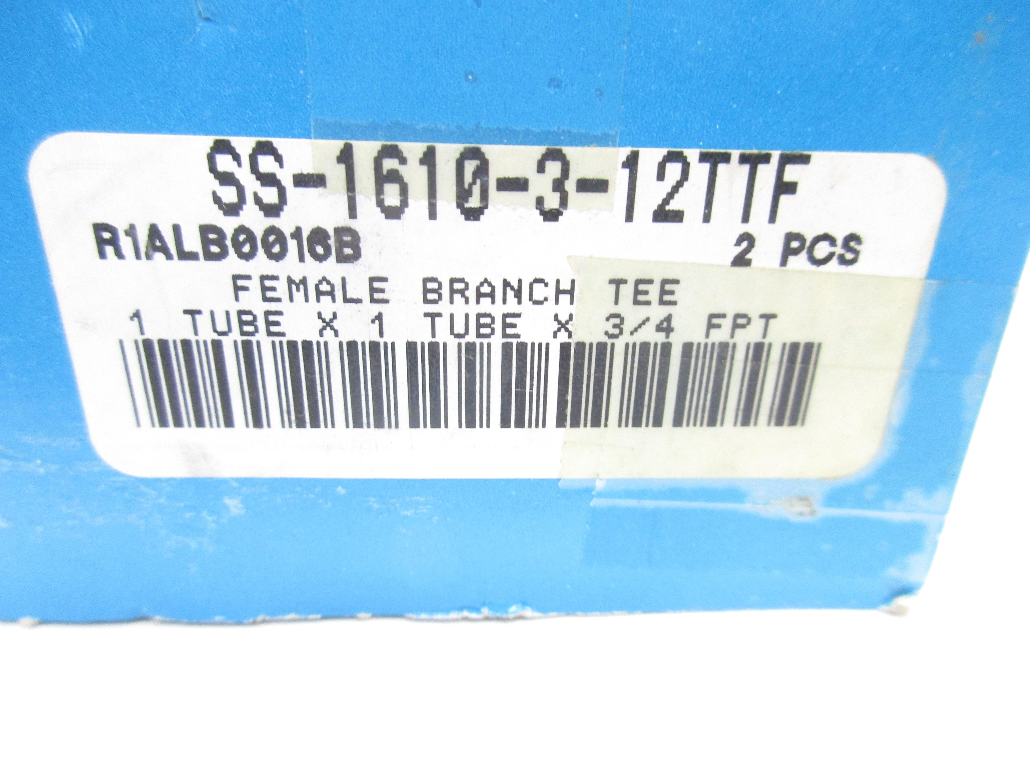 SWAGELOK SS-1610-3-12TTF NSNP