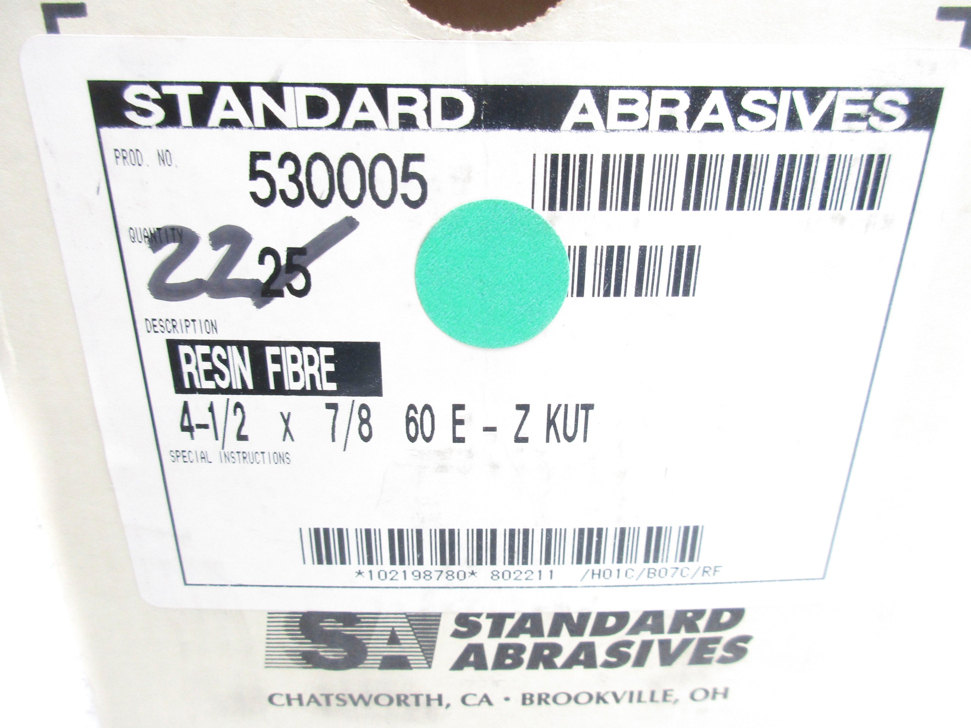 STANDARD ABRASIVES 530005 NSNP