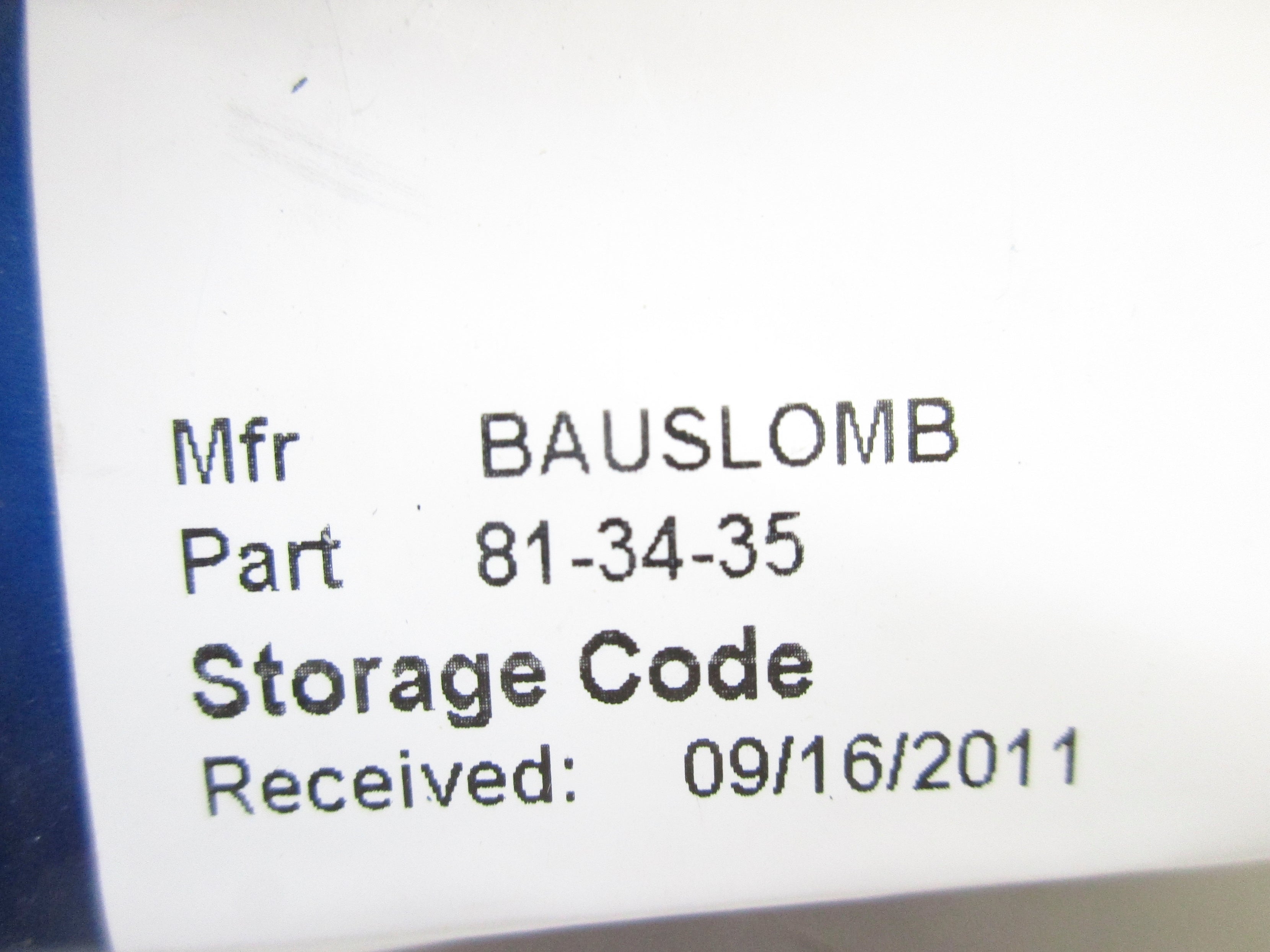 BAUSCH & LOMB 81-34-35 NSMP