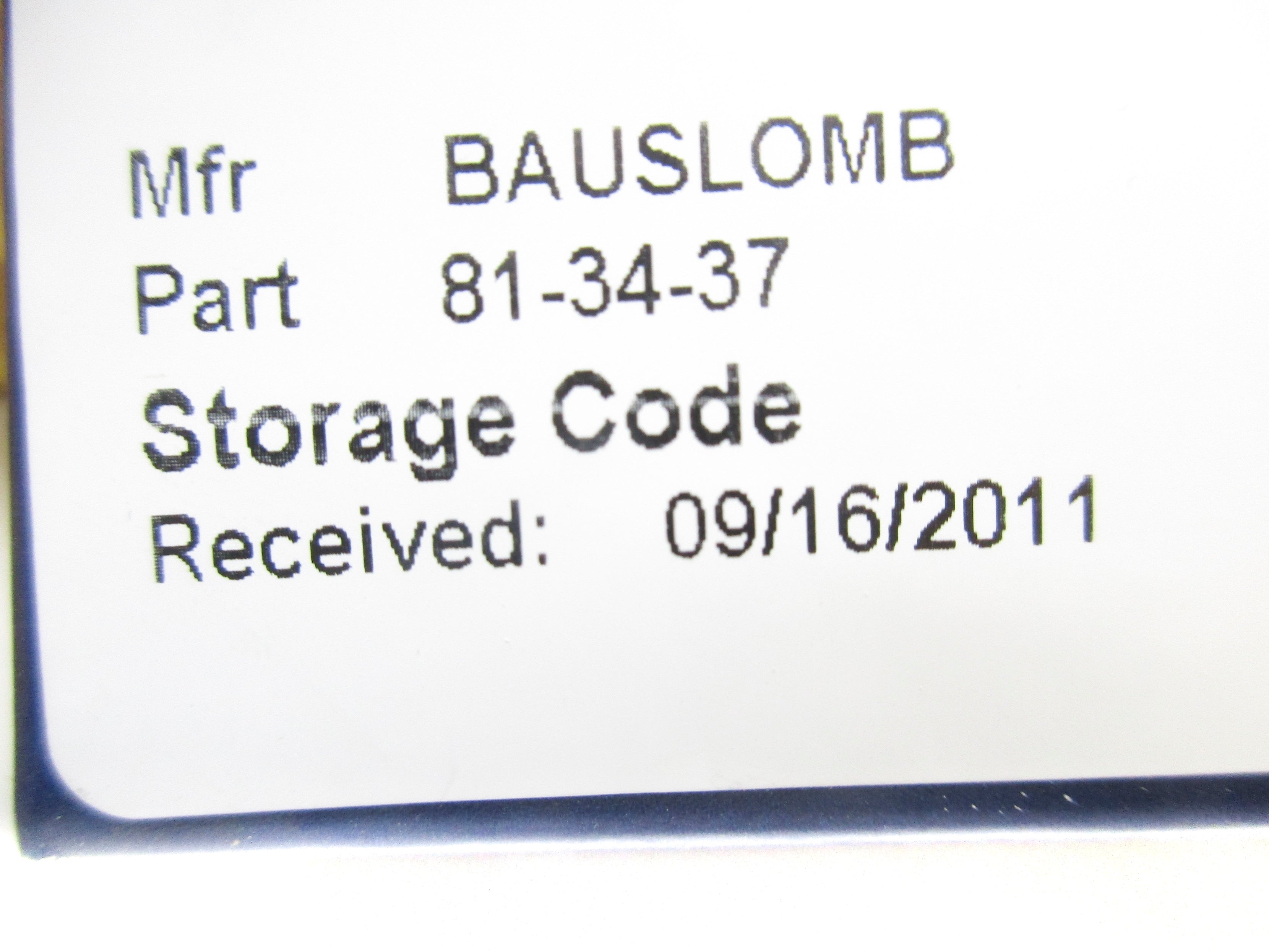 BAUSCH & LOMB 81-34-37 NSNP