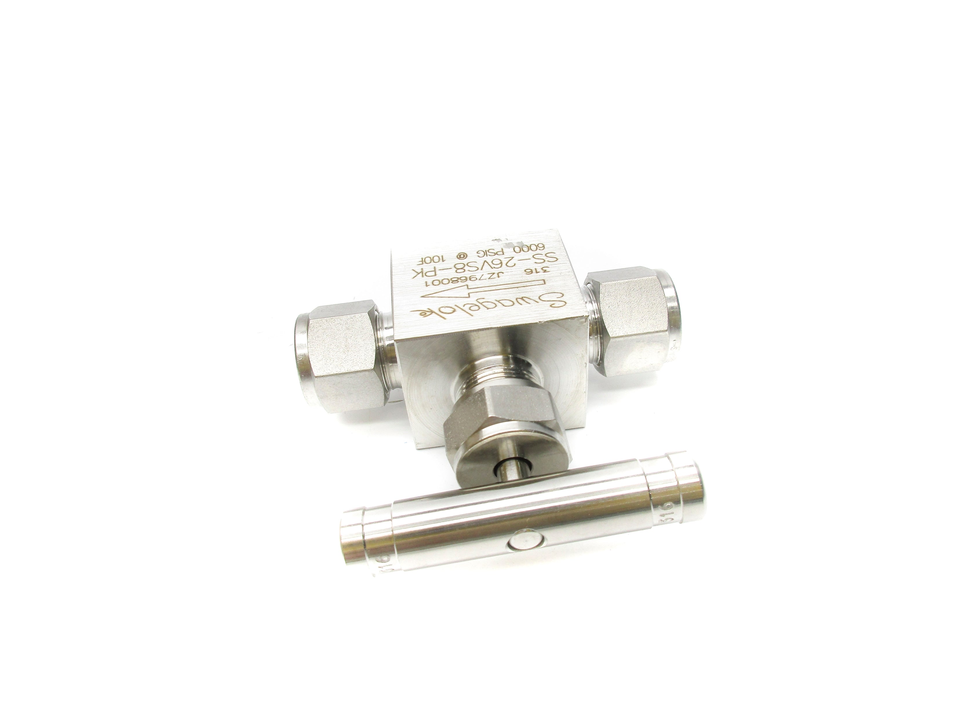 SWAGELOK SS-26VS8-PK 6000PSI NSNP