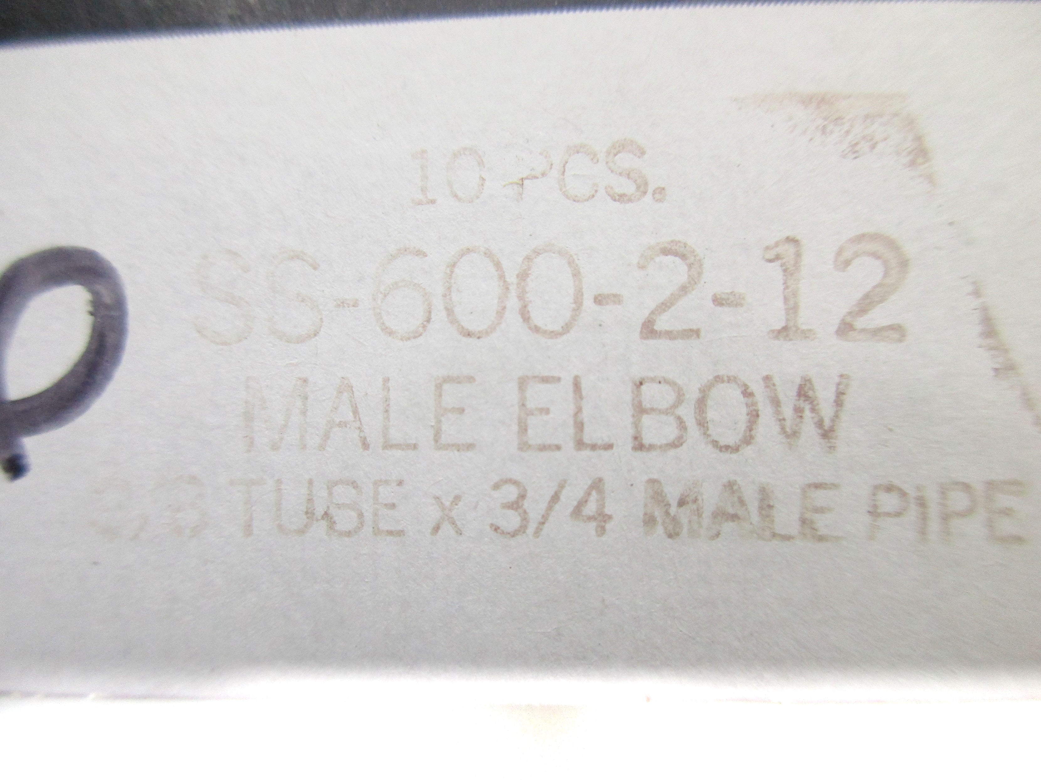 SWAGELOK SS-600-2-12 NSNP