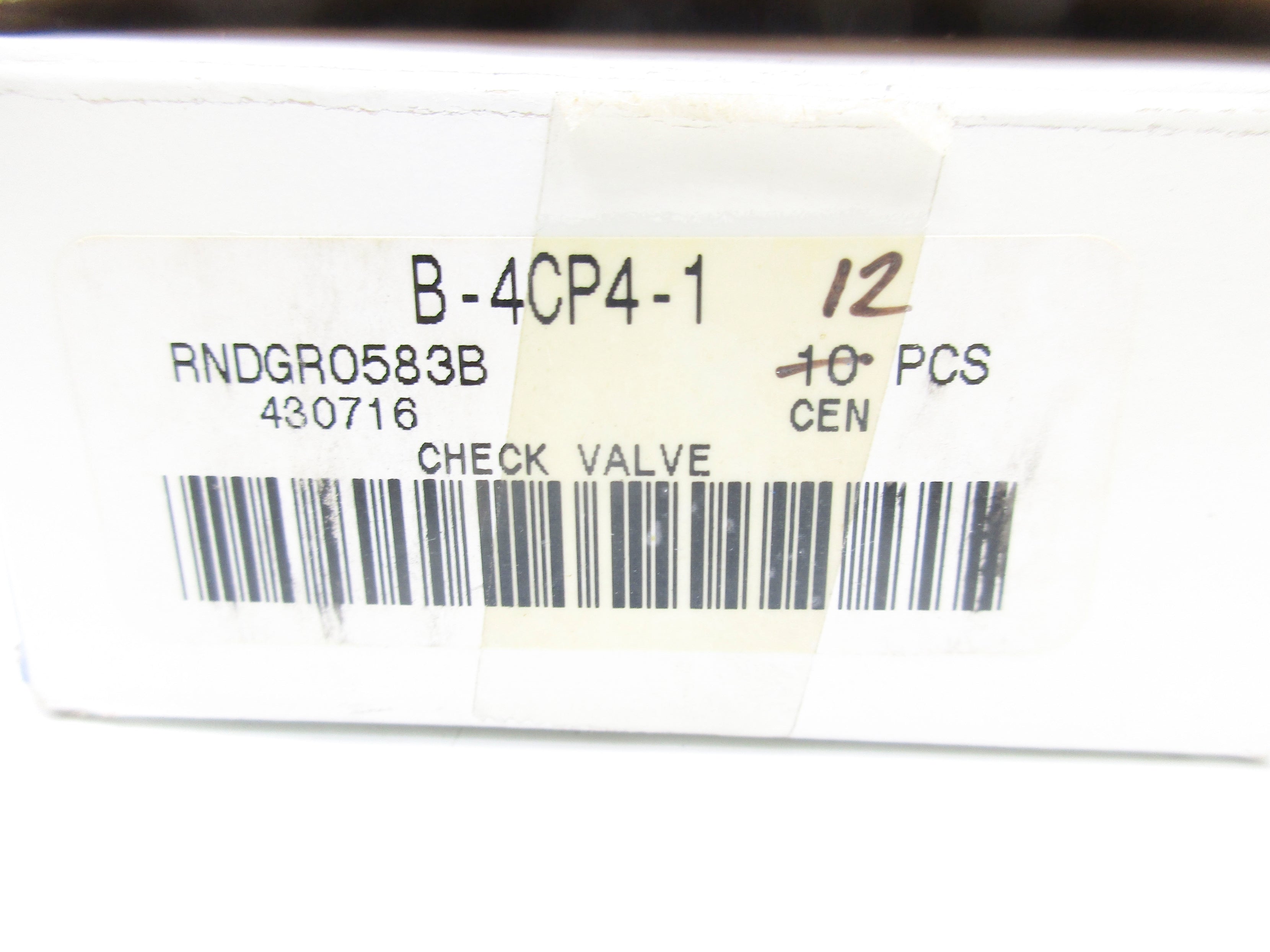 SWAGELOK B-4CP4-1 (PKG OF 10) NSMP