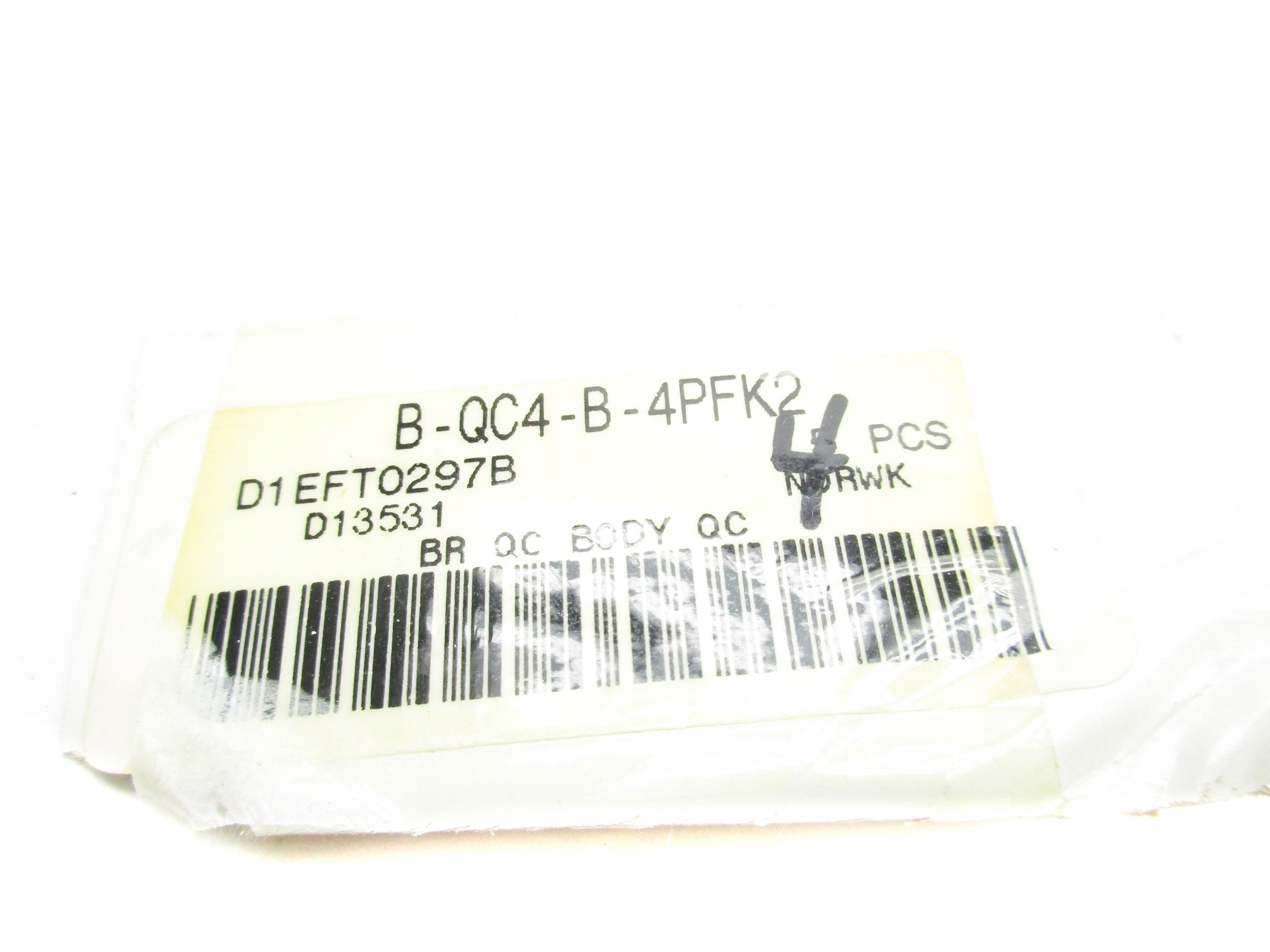 SWAGELOK B-QC4-B-4PFK2 NSNP