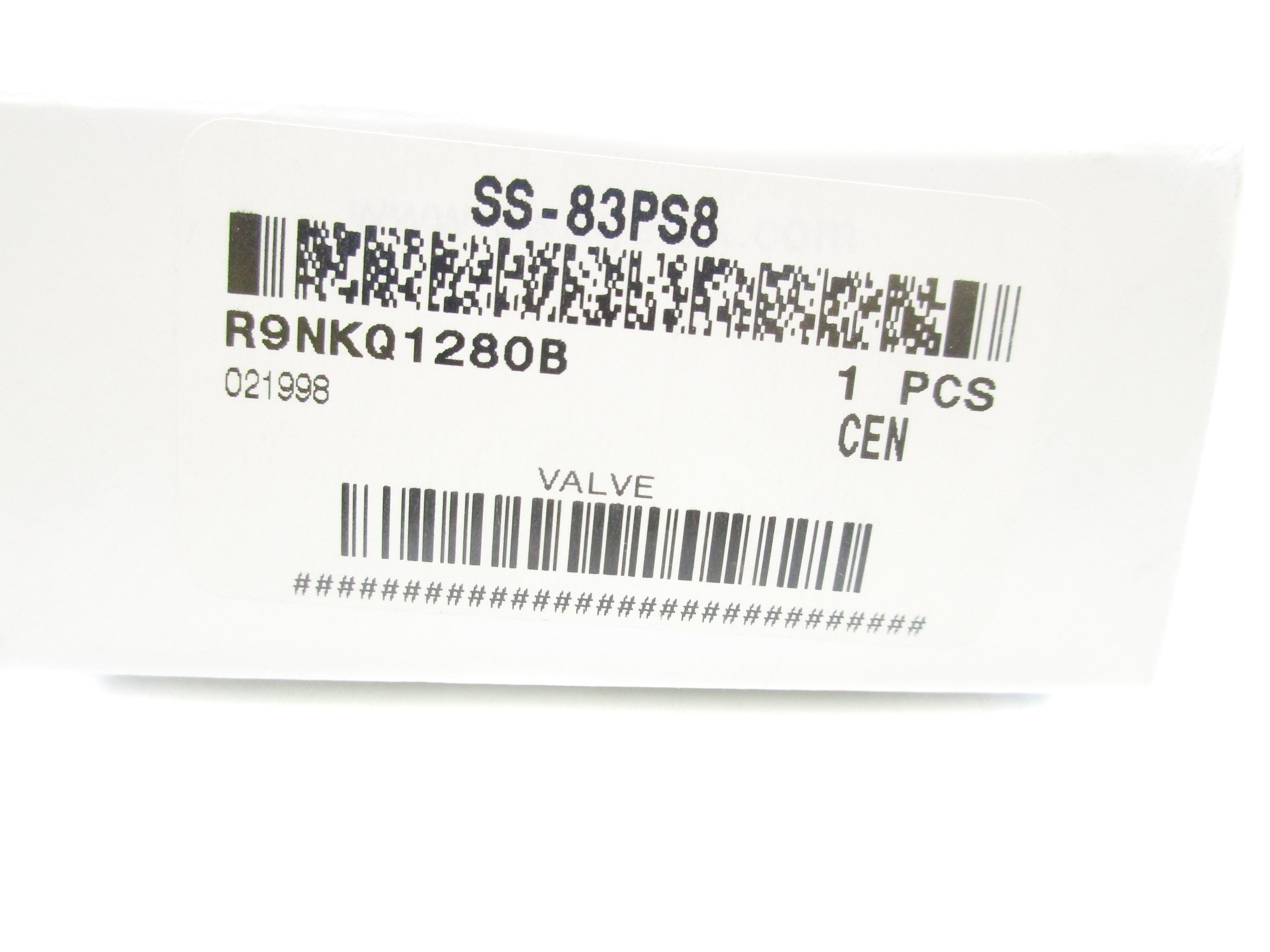 SWAGELOK SS-83PS8 6000PSIG NSMP