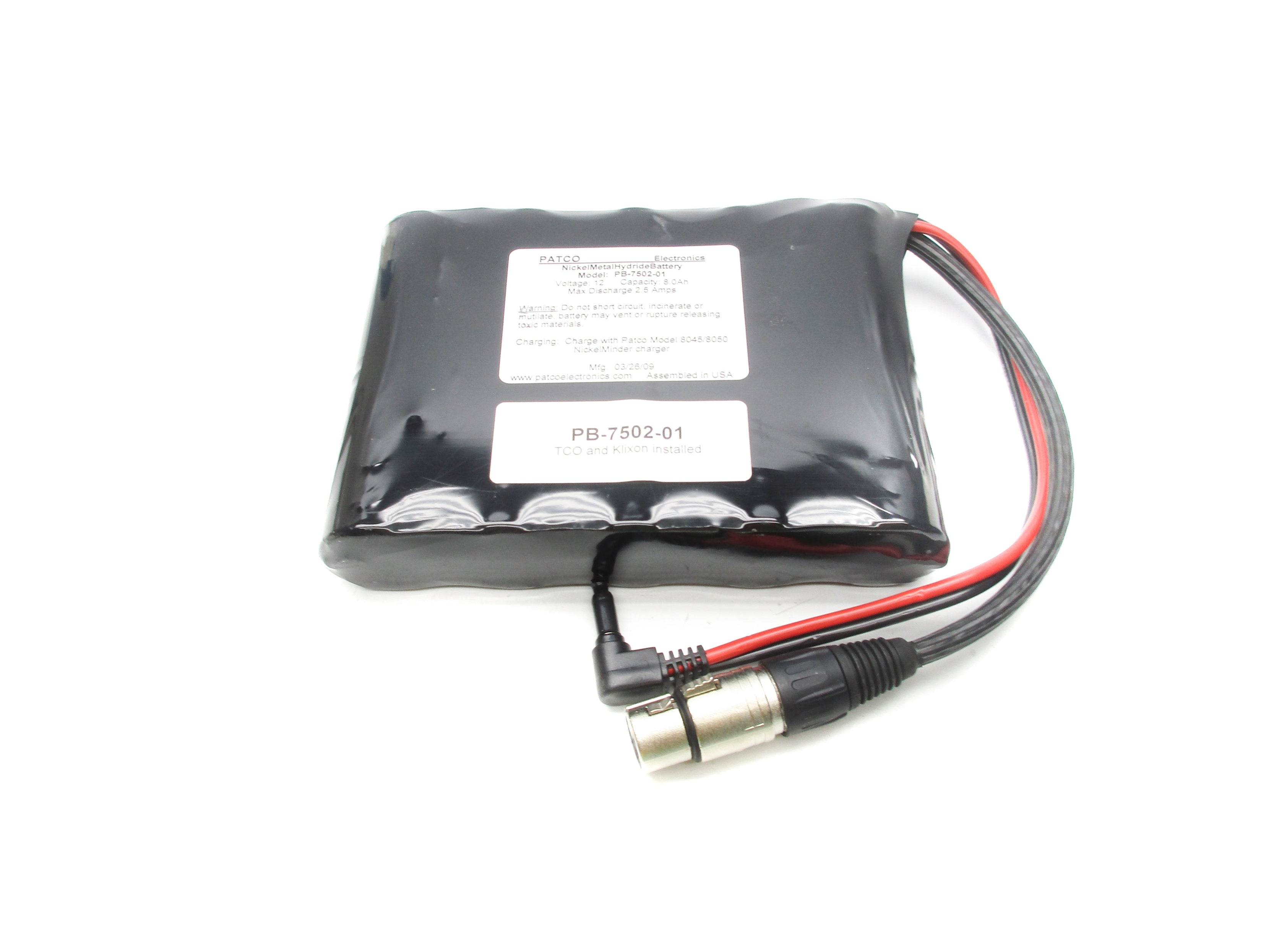 PATCO ELECTRONICS PB-7502-01 NSNP