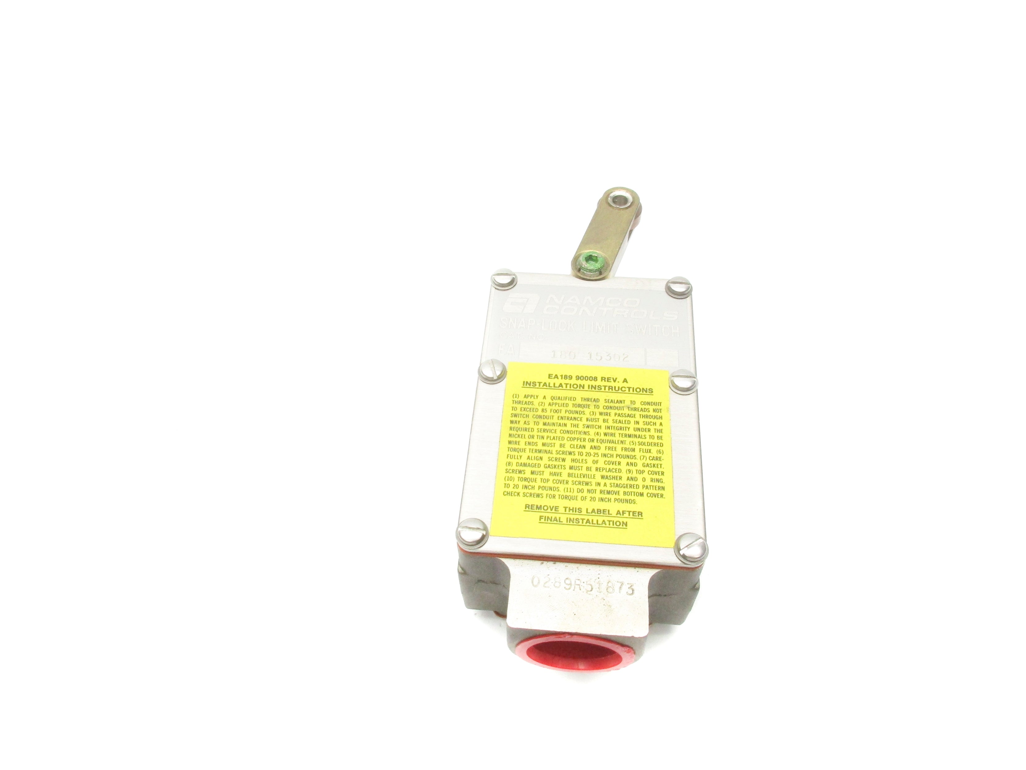 NAMCO CONTROLS EA180-15302 NSNP