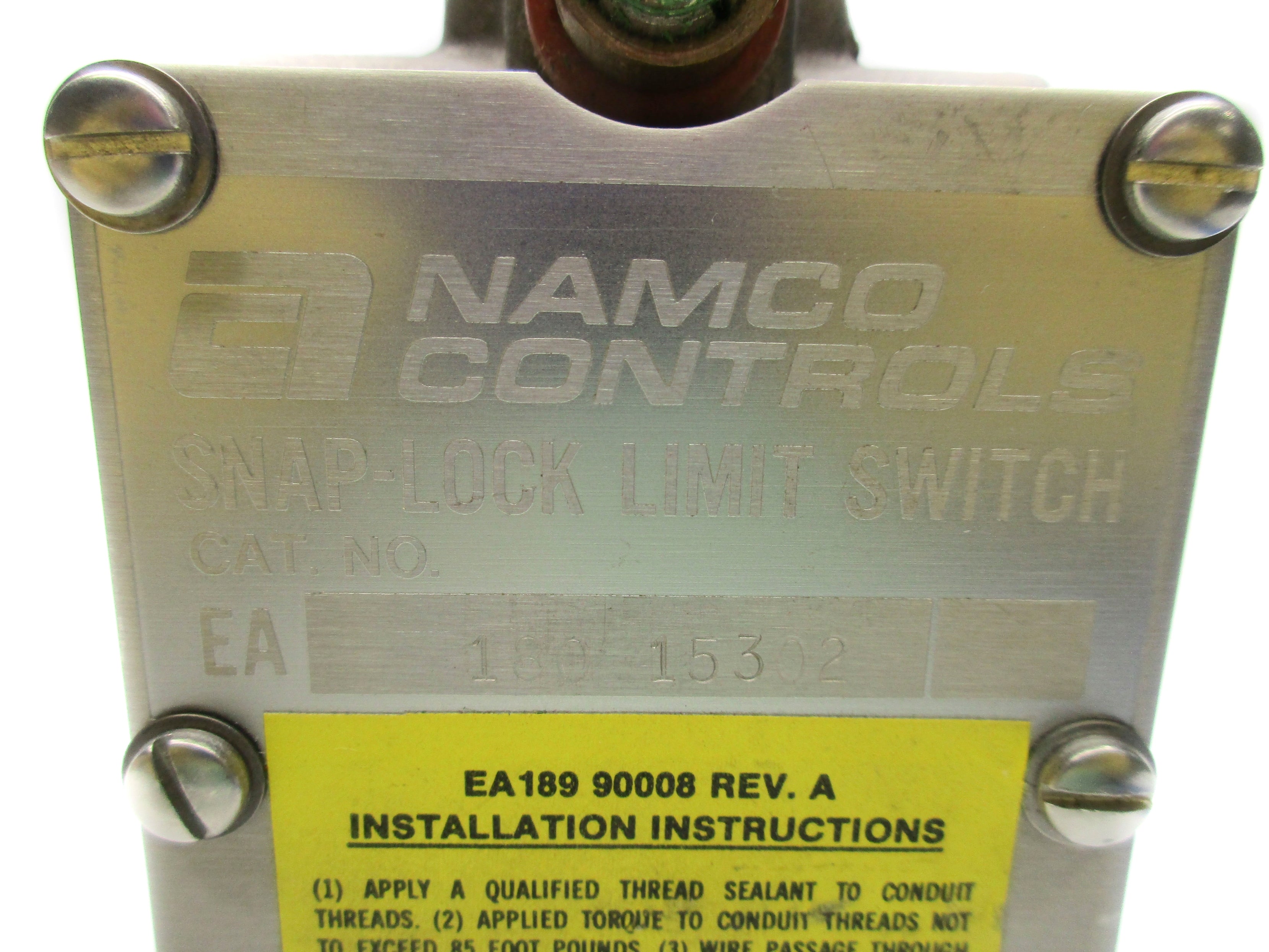 NAMCO CONTROLS EA180-15302 NSNP