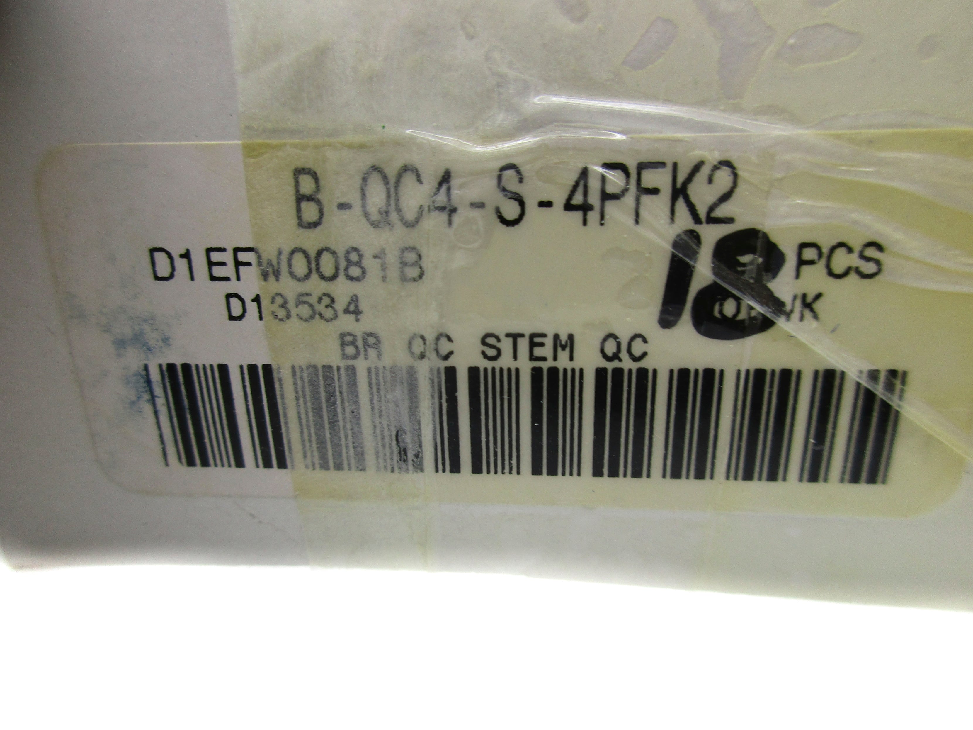SWAGELOK B-QC4-S-4PFK2 NSNP