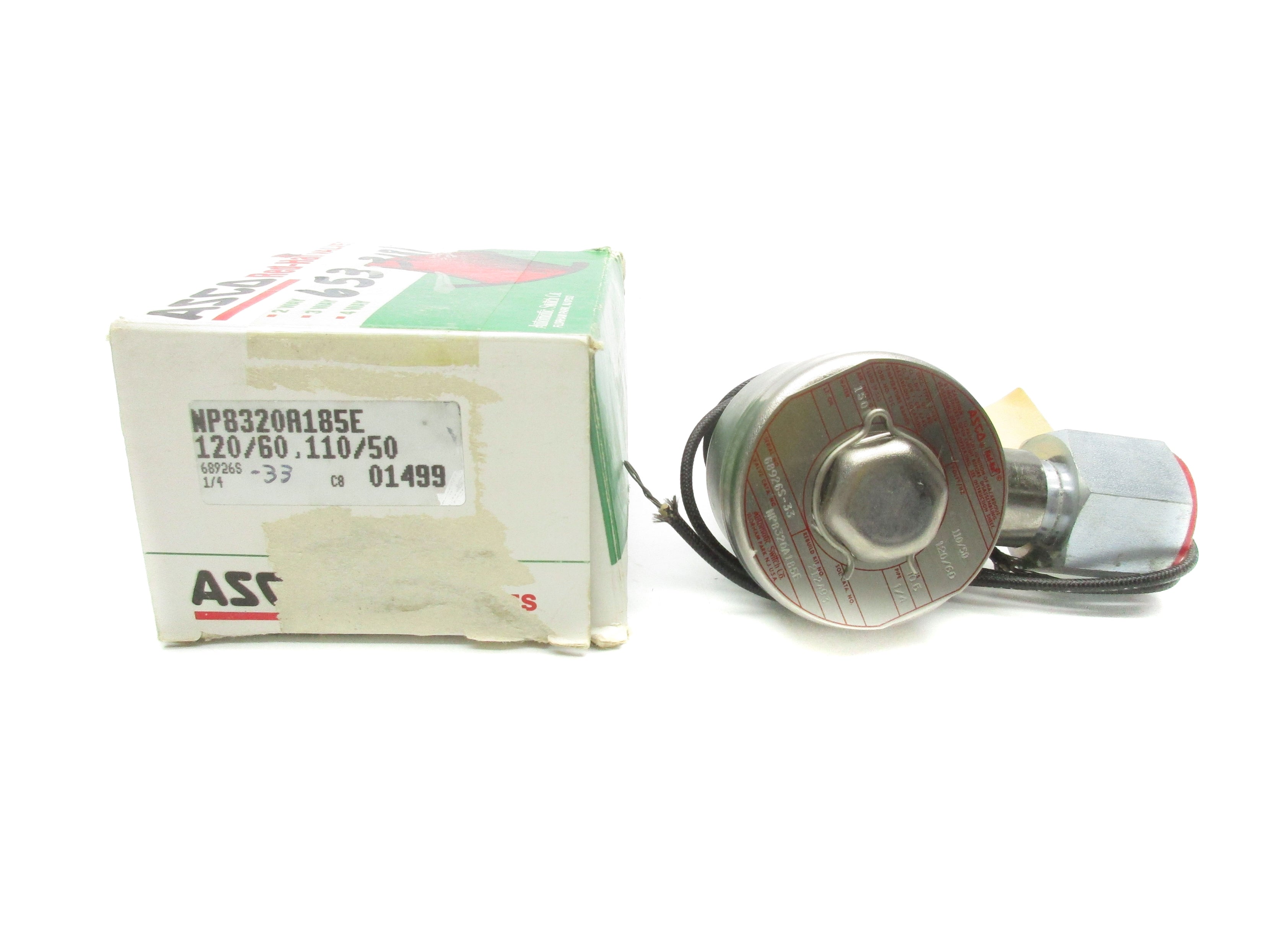 ASCO NP8320A185E 110/120V 150PSI NSMP