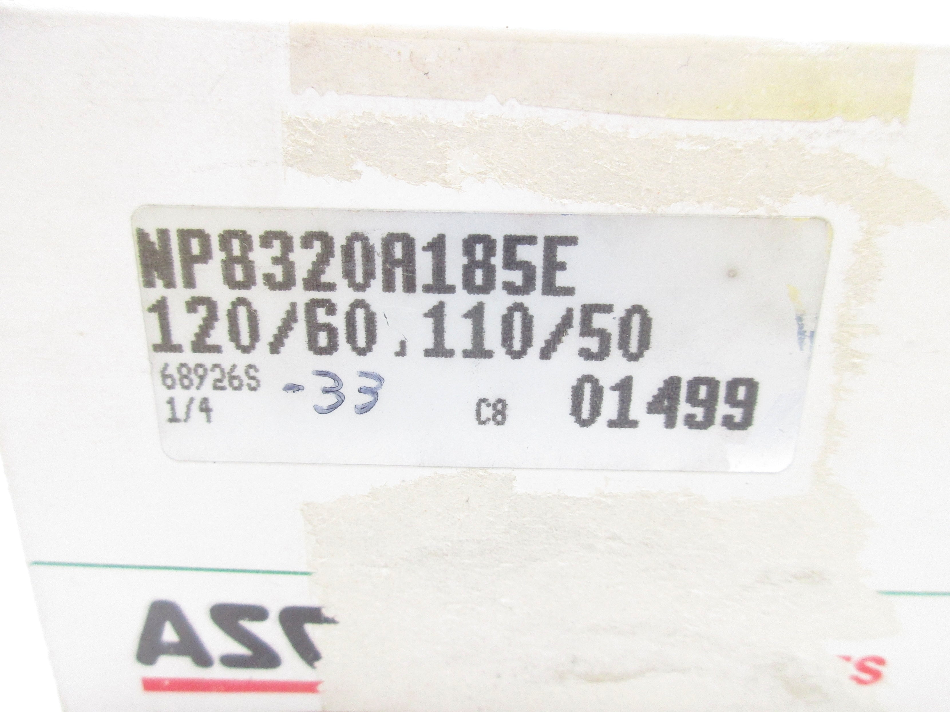 ASCO NP8320A185E 110/120V 150PSI NSMP