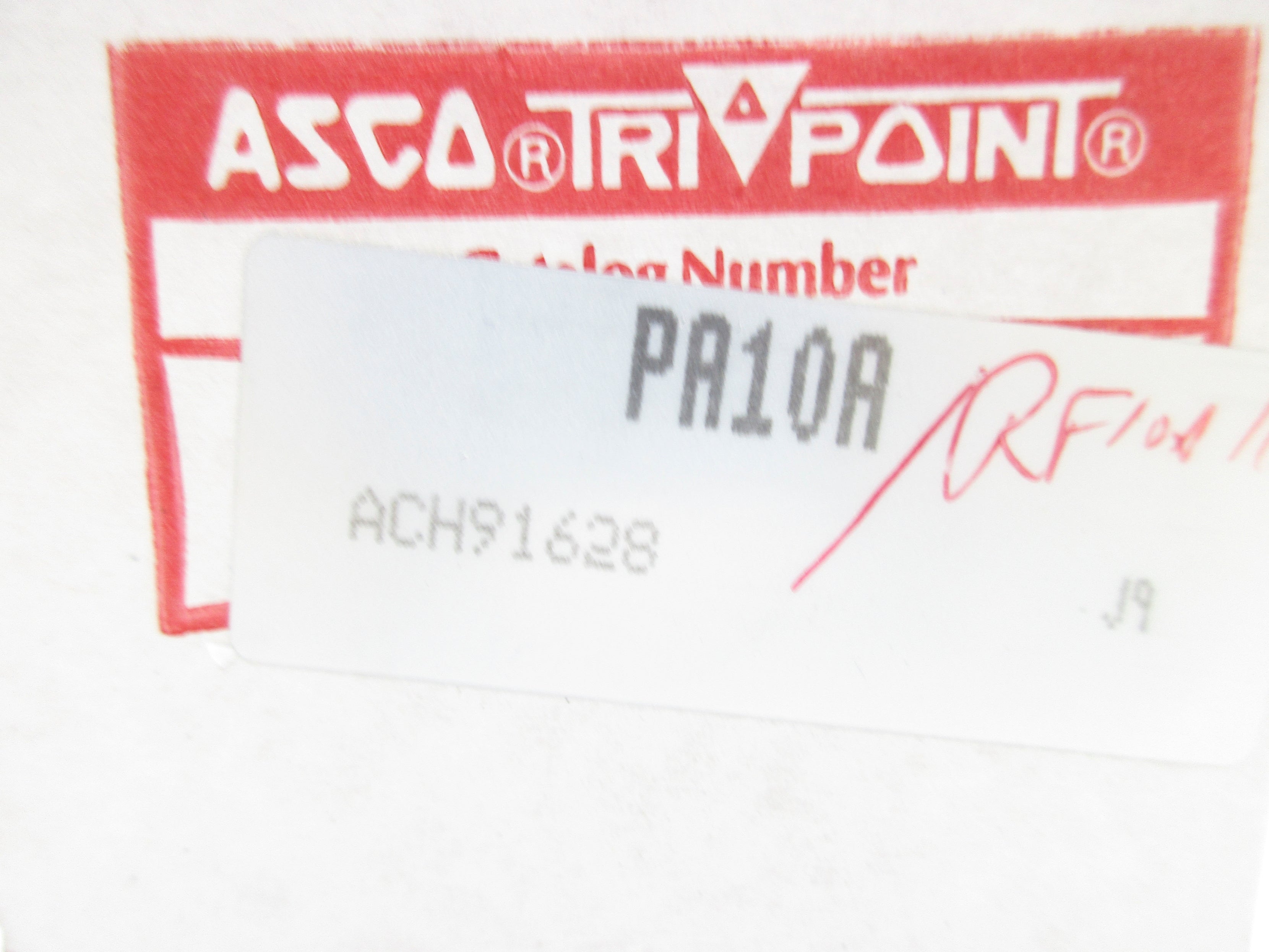 ASCO PA10A/RF10A11 10-100PSI NSMP