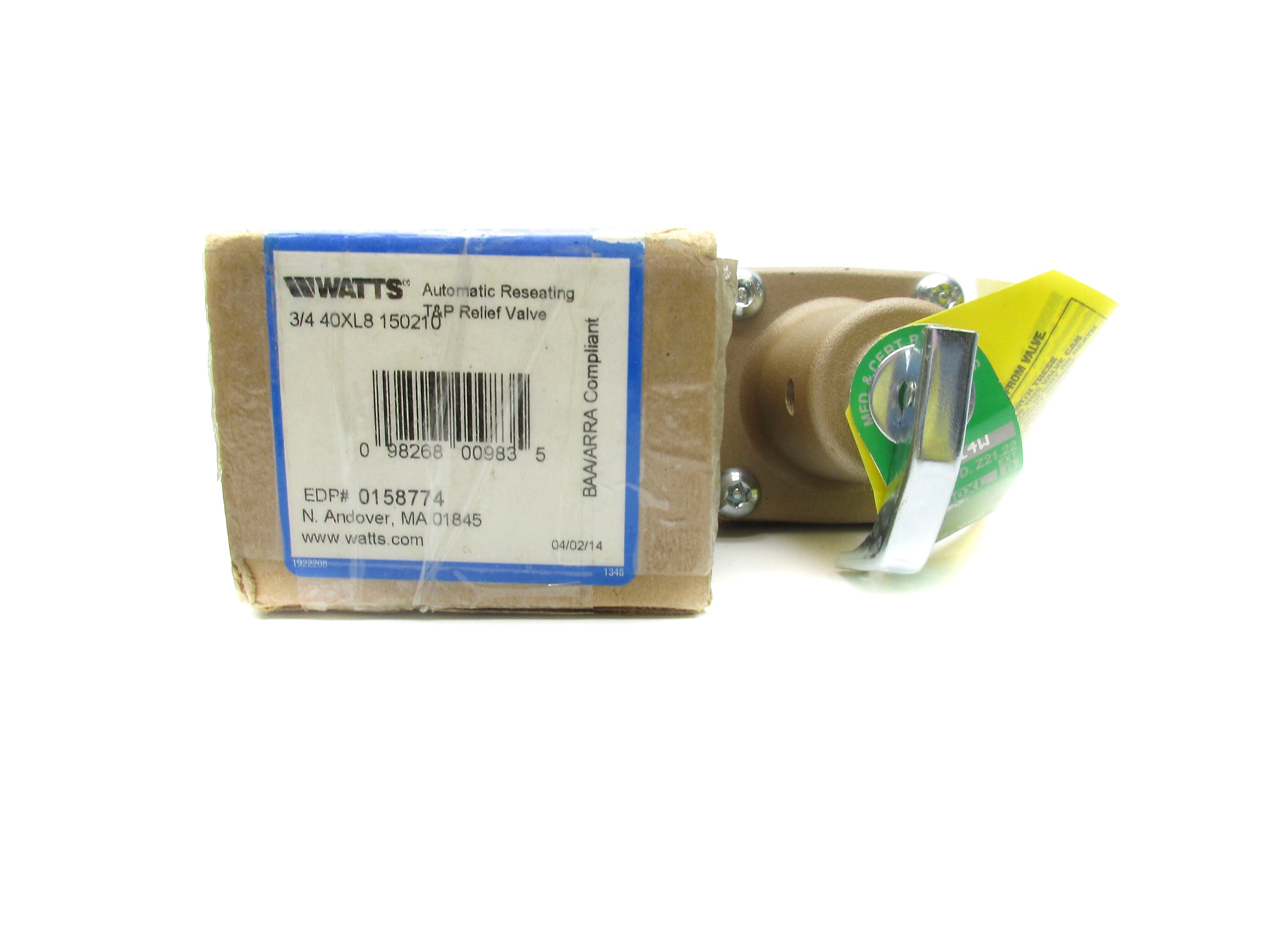 WATTS 0158774 40XL8-150210 NSMP