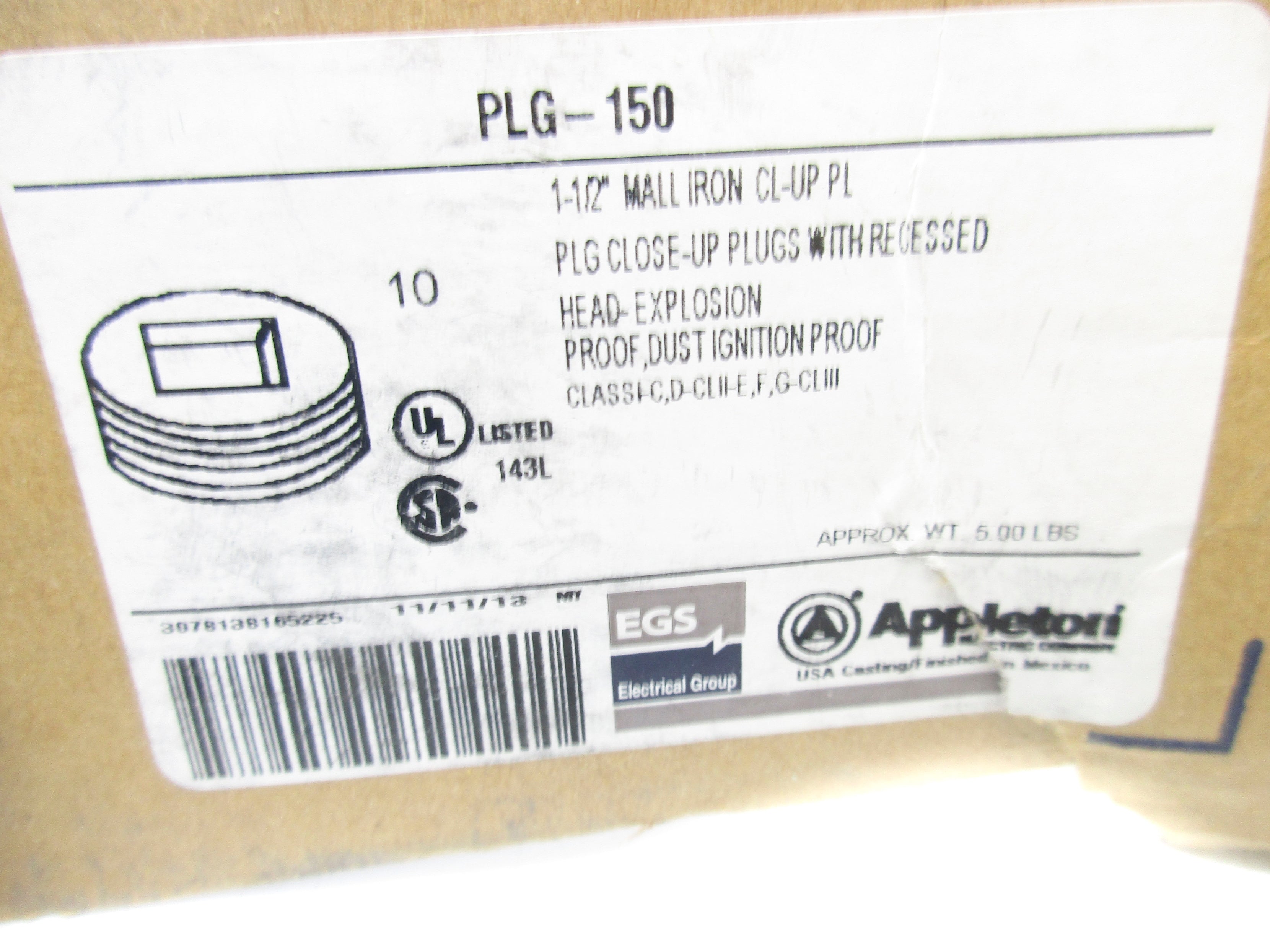 APPLETON PLG-150 NSNP