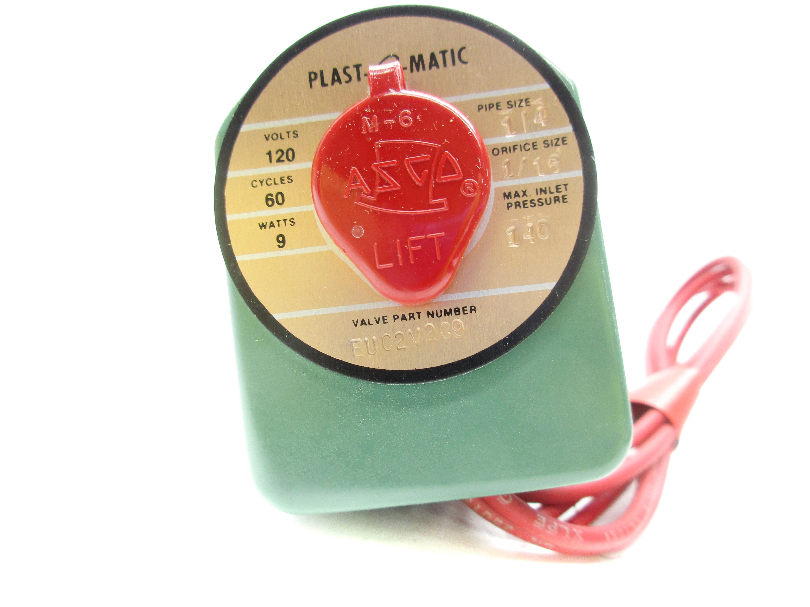 PLAST-O-MATIC EUC2V2G9 120V NSNP