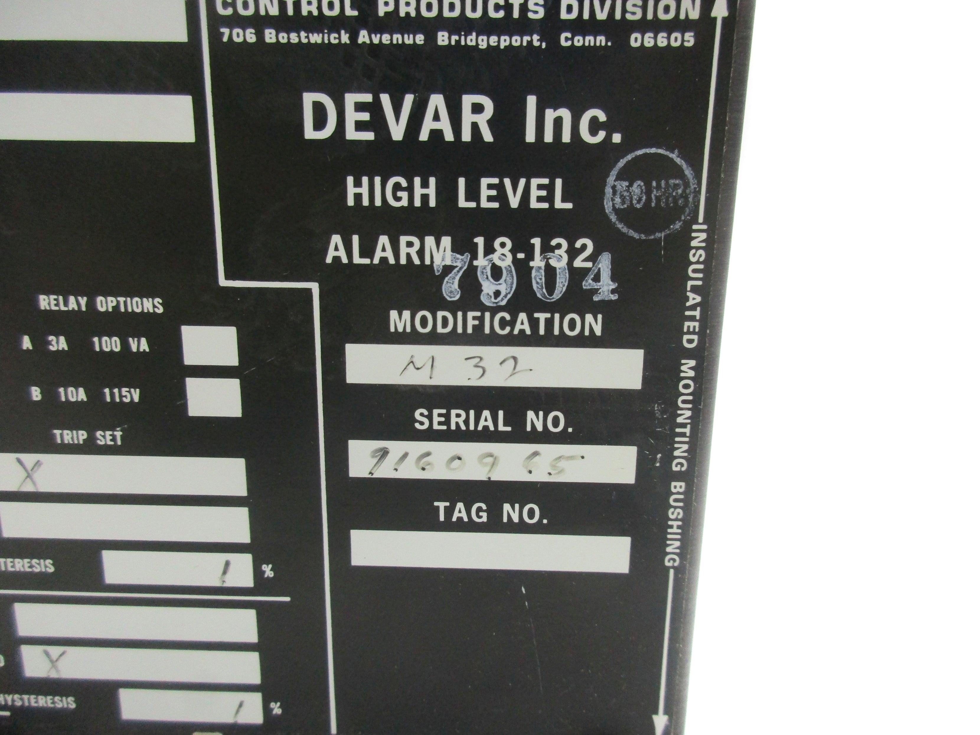 DEVAR 18-132 NSNP