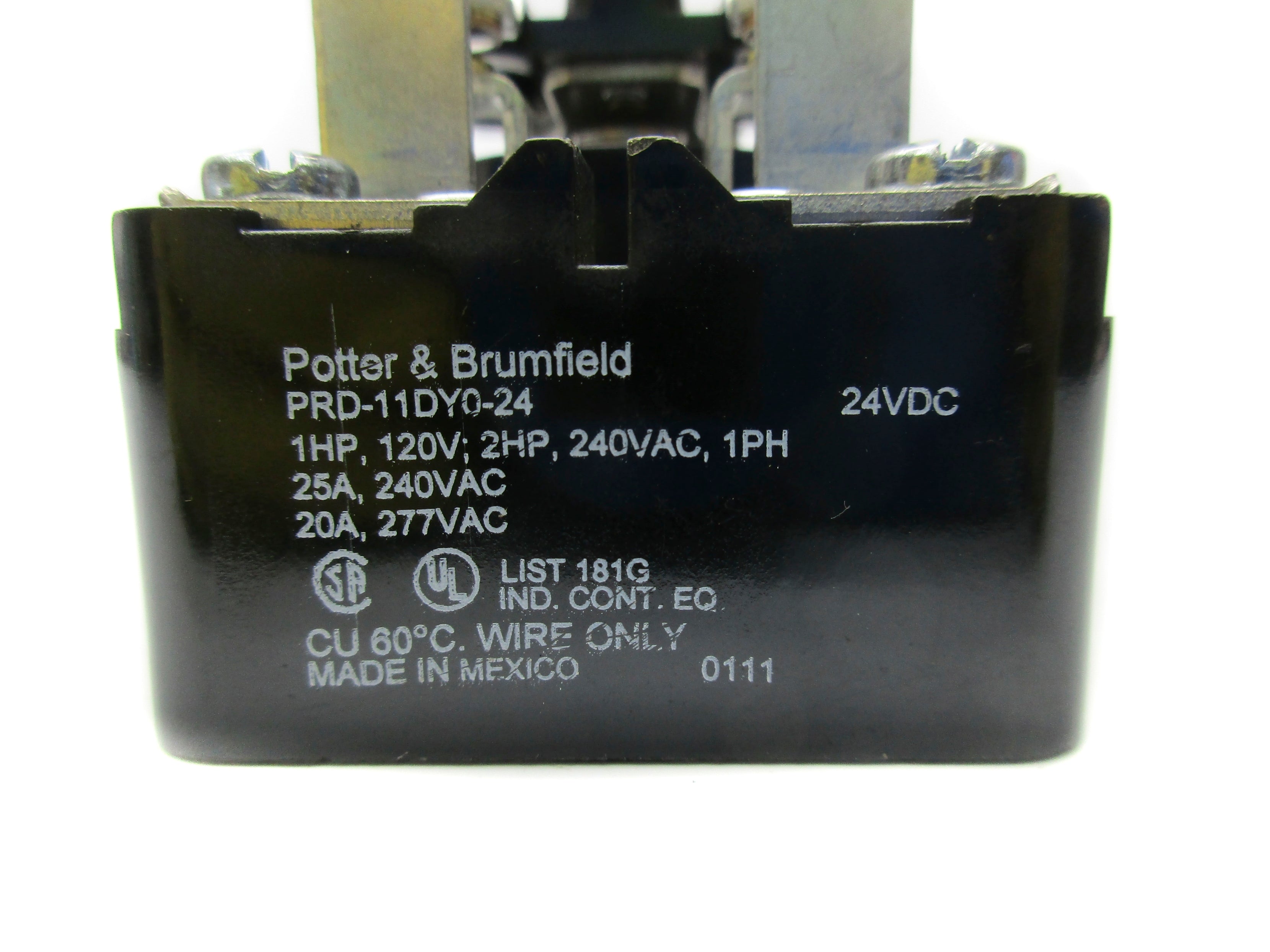 POTTER & BRUMFIELD PRD-11DY0-24 24-277VAC 25A NSNP