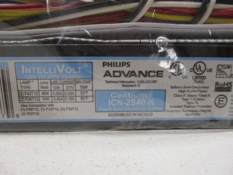 PHILIPS ADVANCE ICN-2S40- * NEW IN ORIGINAL PACKAGE *