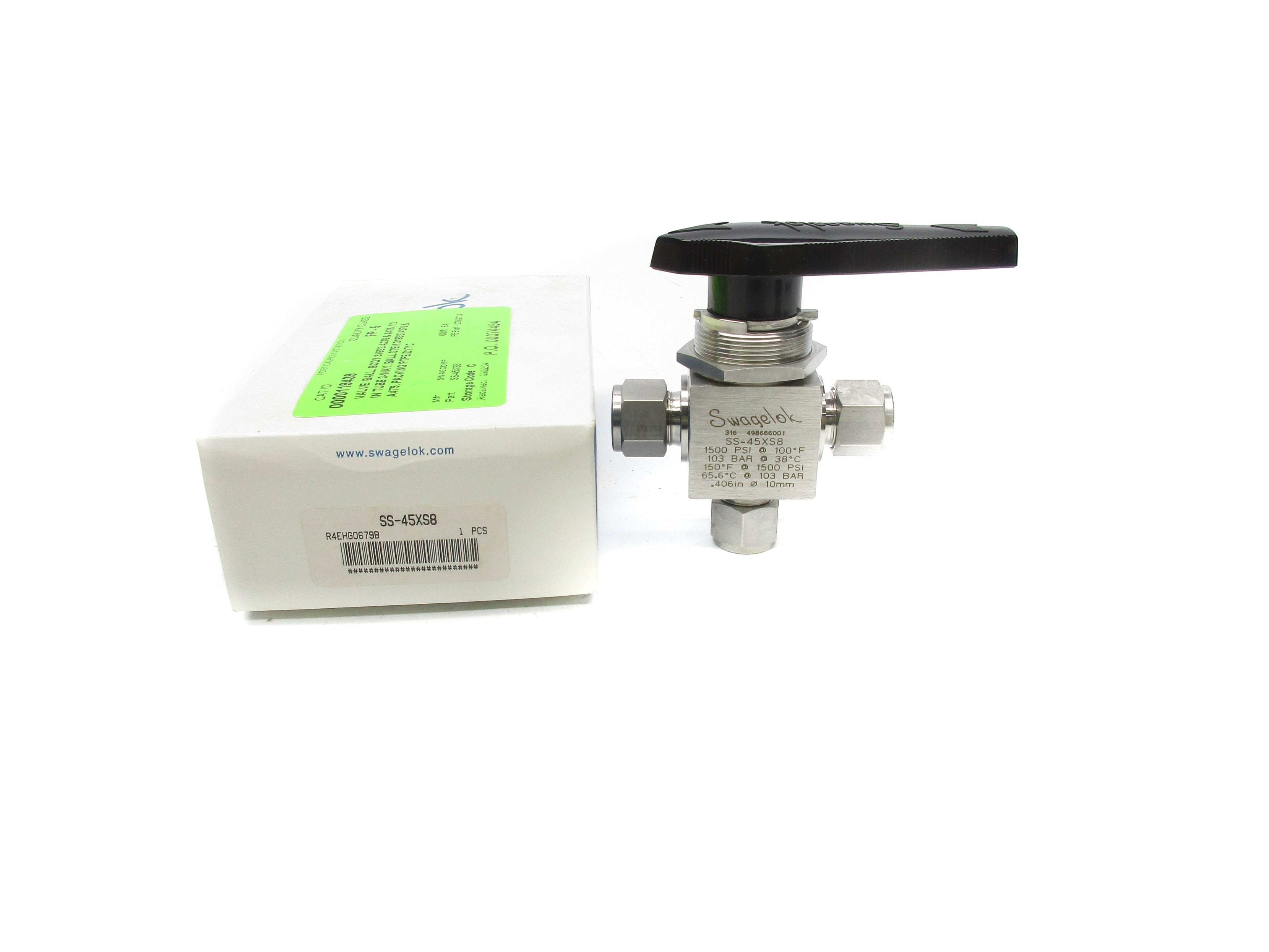SWAGELOK SS-45XS8 1500PSI NSMP