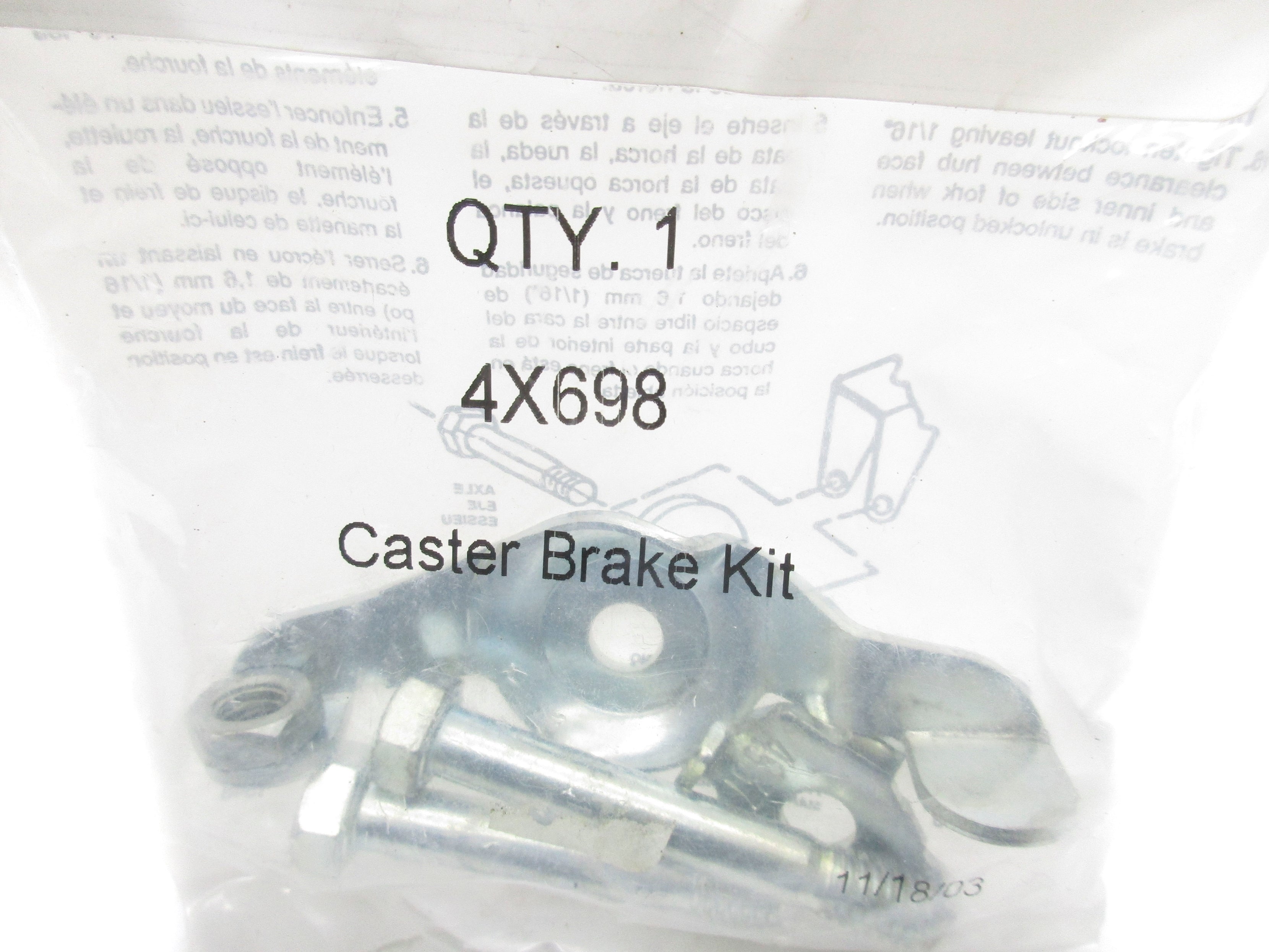CASTER 4X698 NSMP