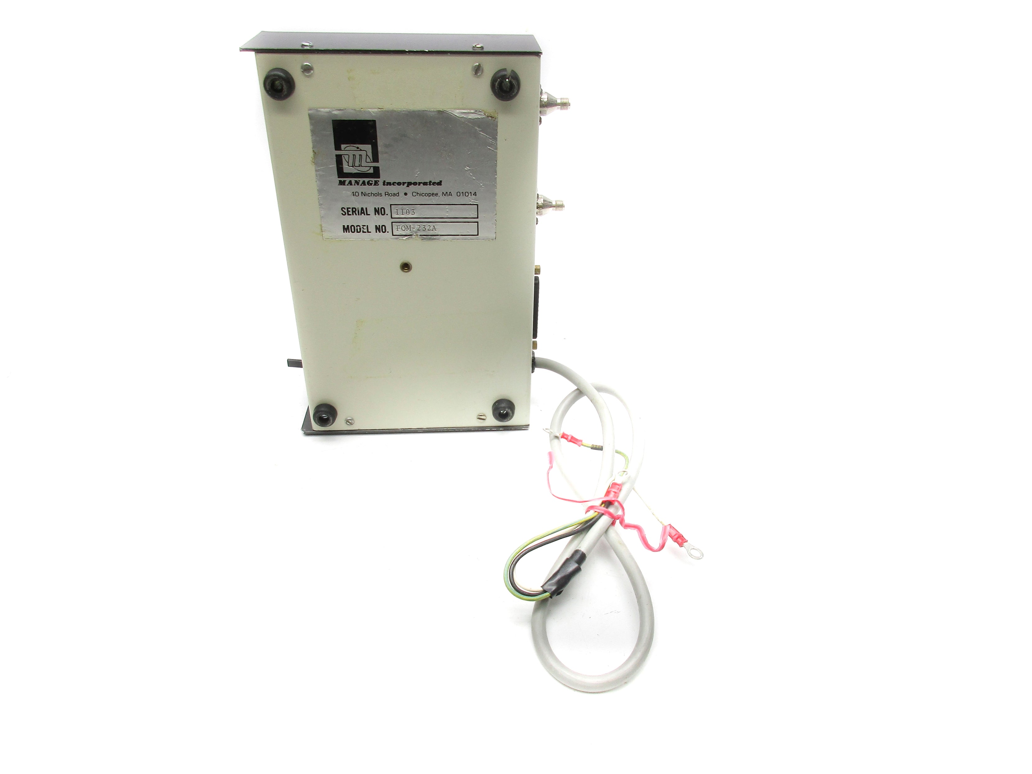MANAGE INCORPORATED FOM-232A NSNP