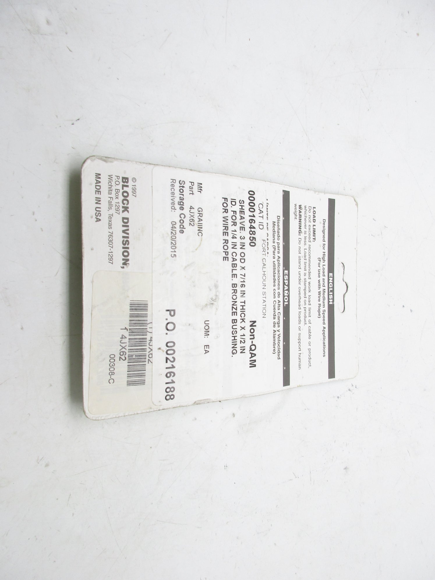 BLOCK 00308 NSMP