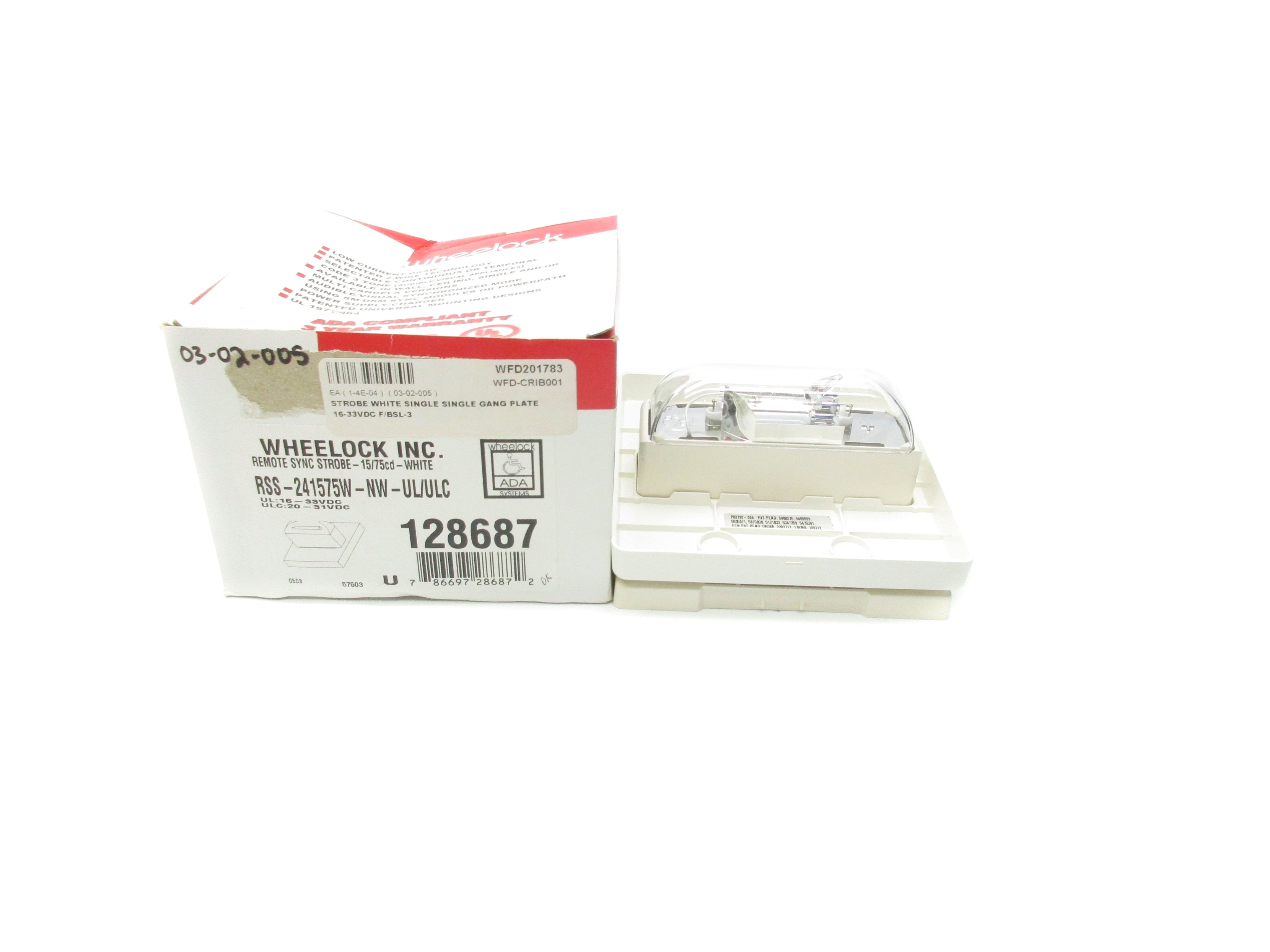 WHEELOCK RSS-241575W-NW-UL/ULC NSMP