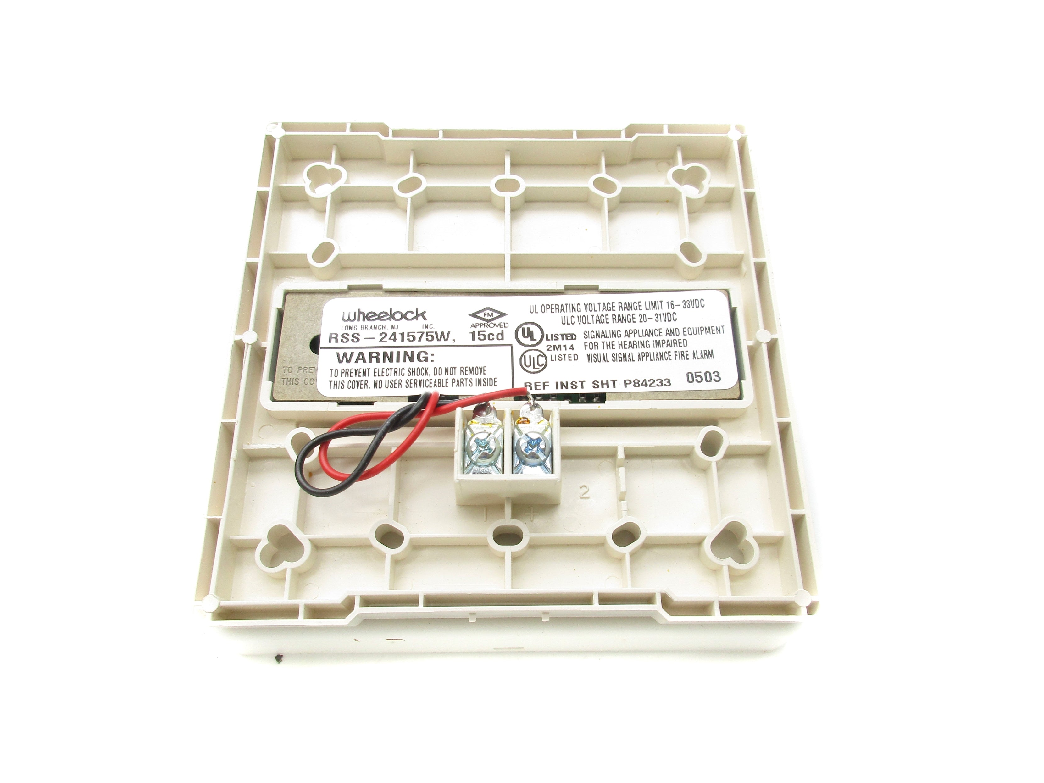 WHEELOCK RSS-241575W-NW-UL/ULC NSMP