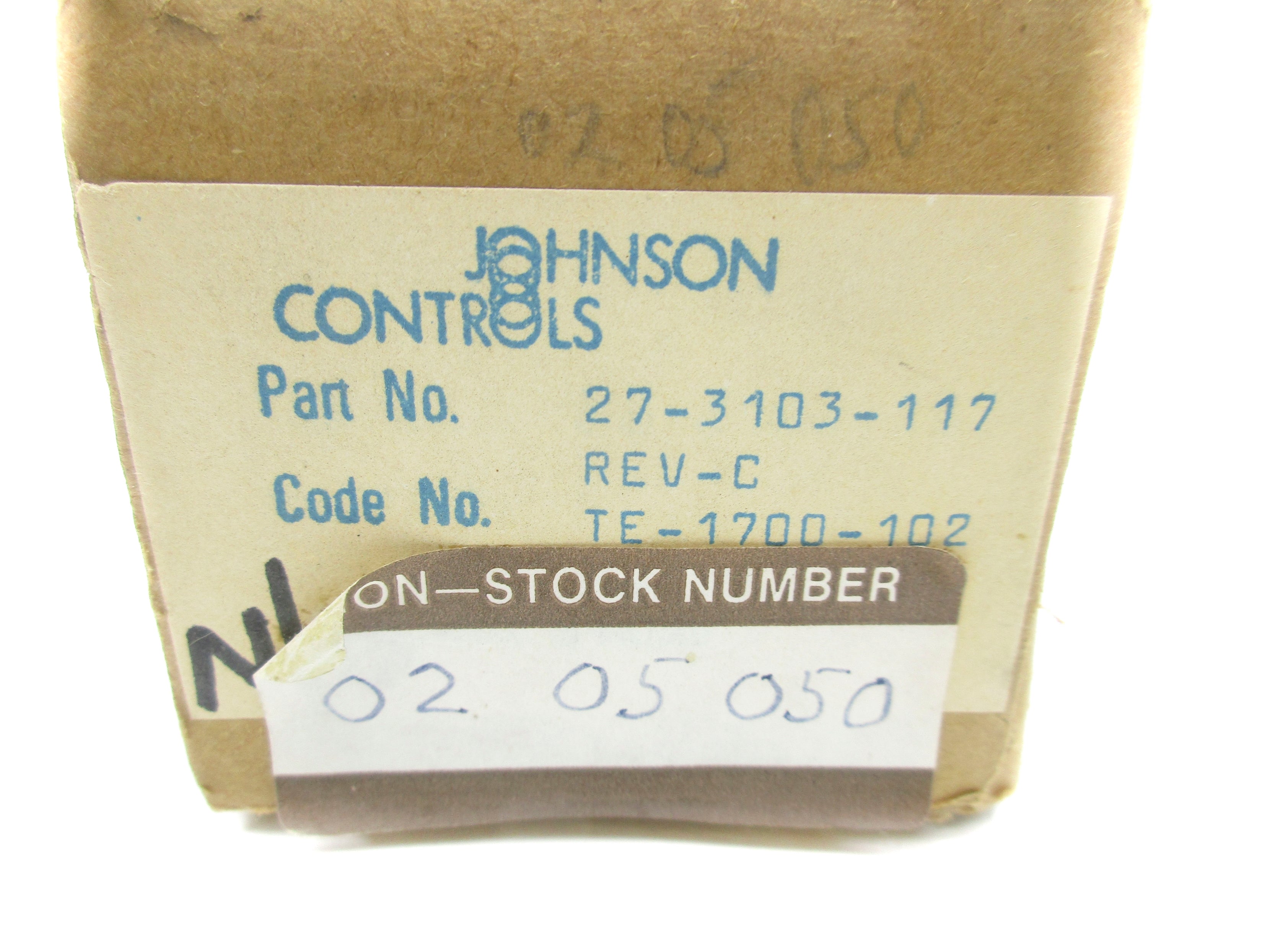 JOHNSON CONTROLS 27-3103-117 NSMP