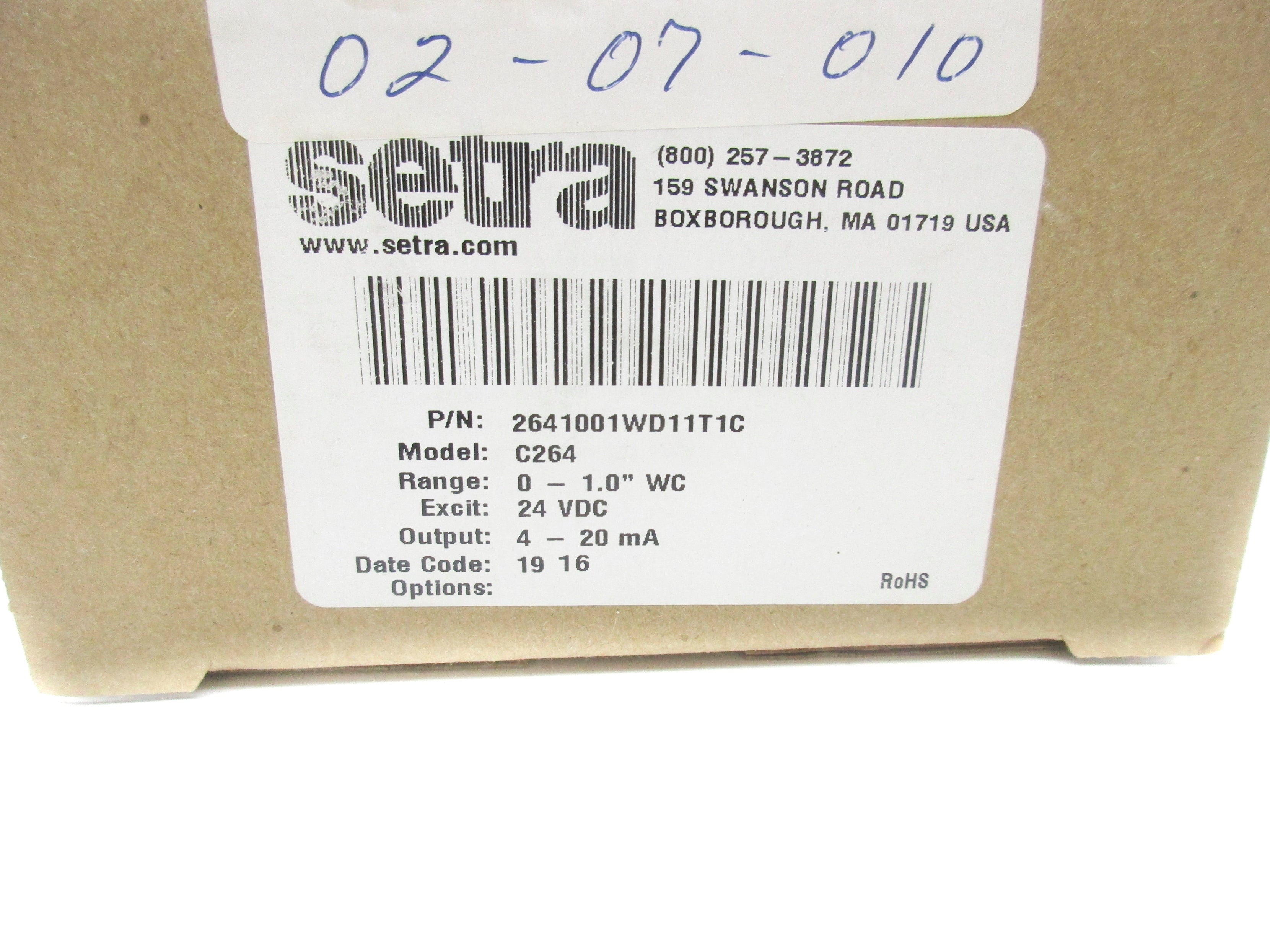 SETRA 2641001WD11T1C 24VDC NSMP