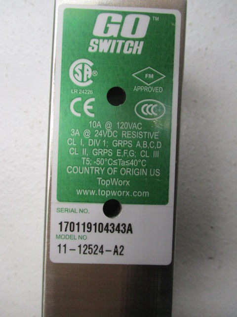 TOPWORX 11-12524-A2 * NEW IN FACTORY BOX *