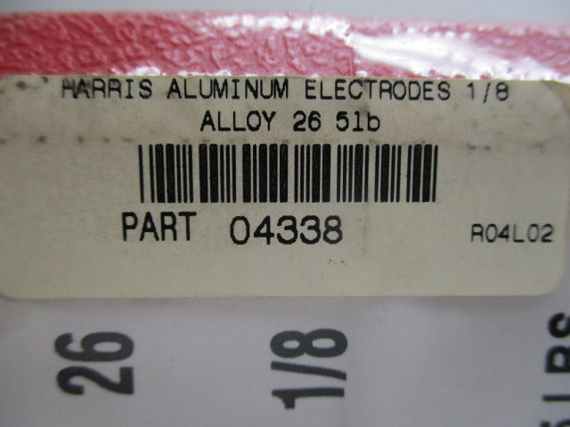 HARRIS 0002660 ALLOY 26 (04338) * FACTORY SEALED *