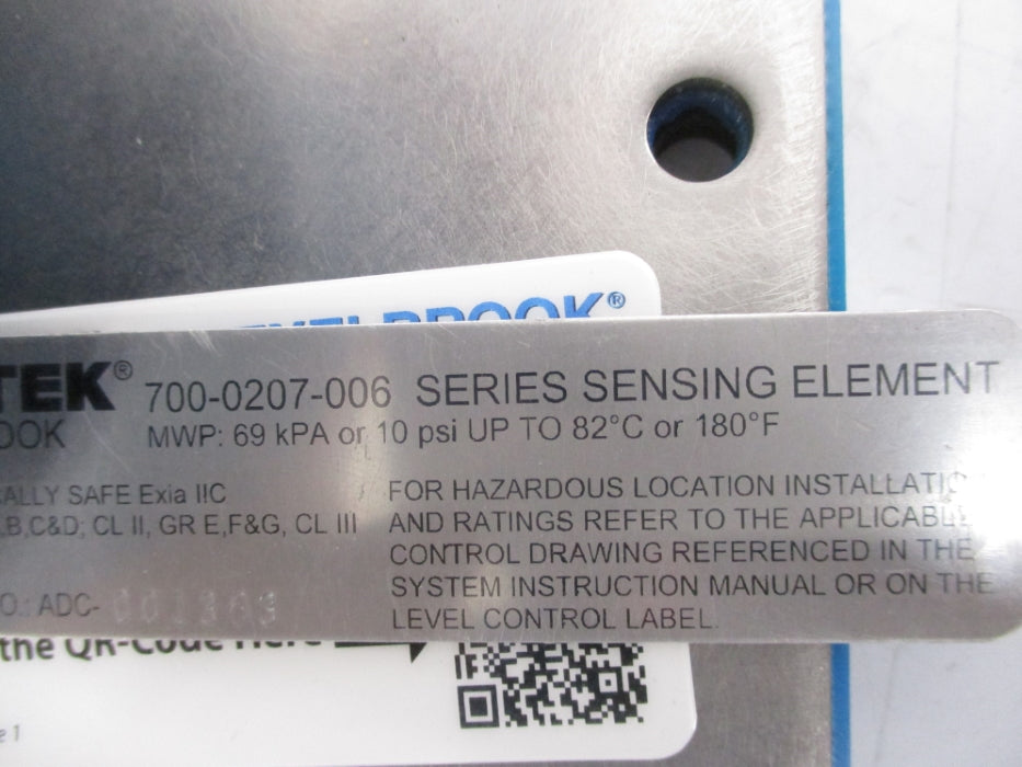 AMETEK 700-0207-006 10PSI NSNP