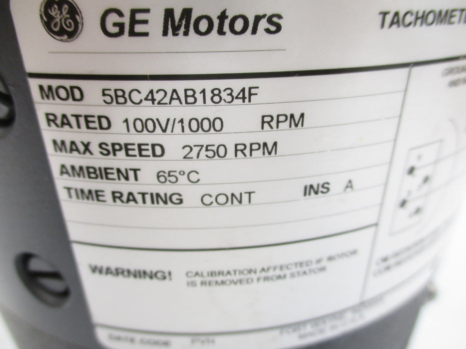 GENERAL ELECTRIC 5BC42AB1834F NSMP
